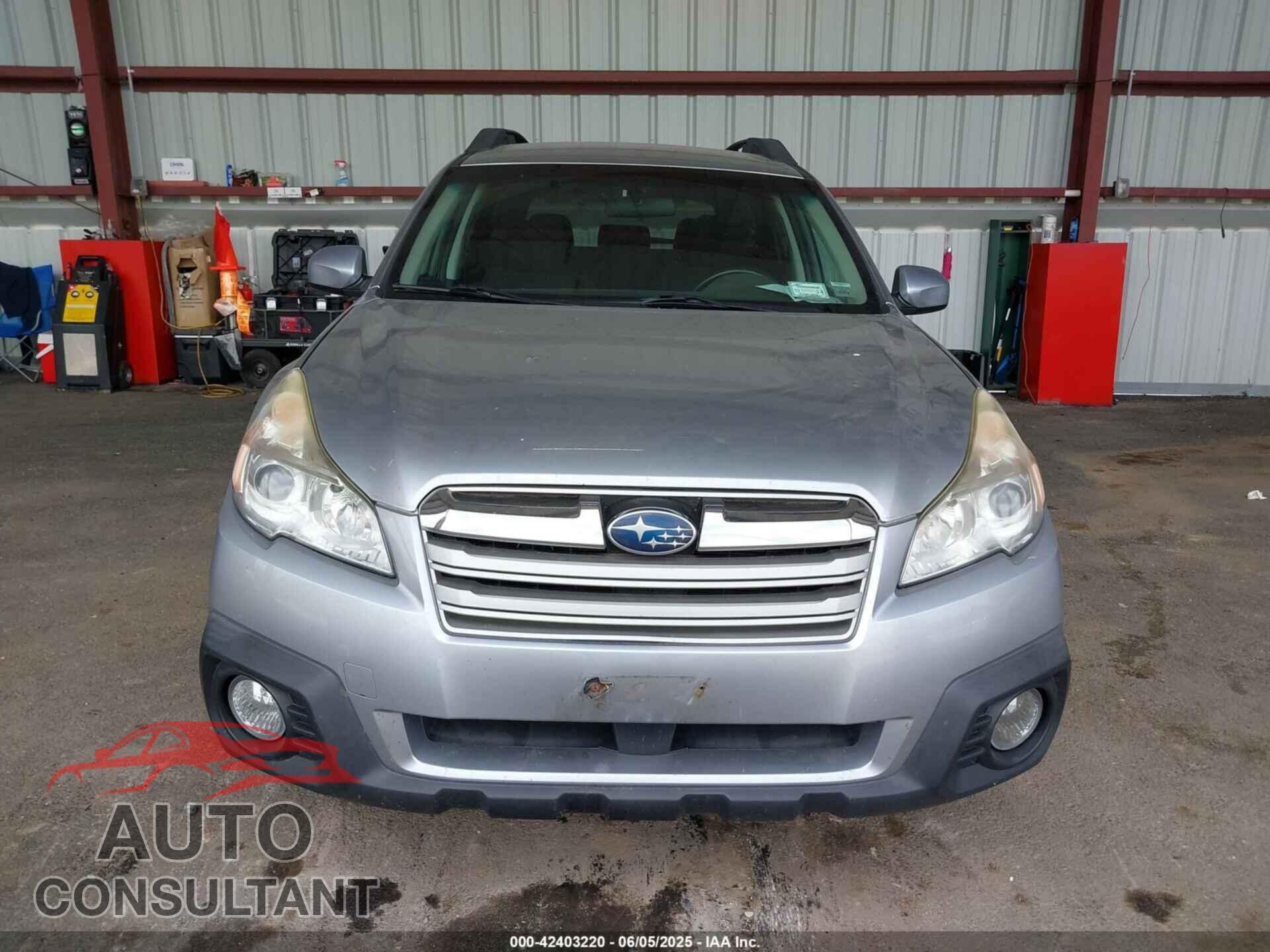 SUBARU OUTBACK 2013 - 4S4BRBCC2D3201818