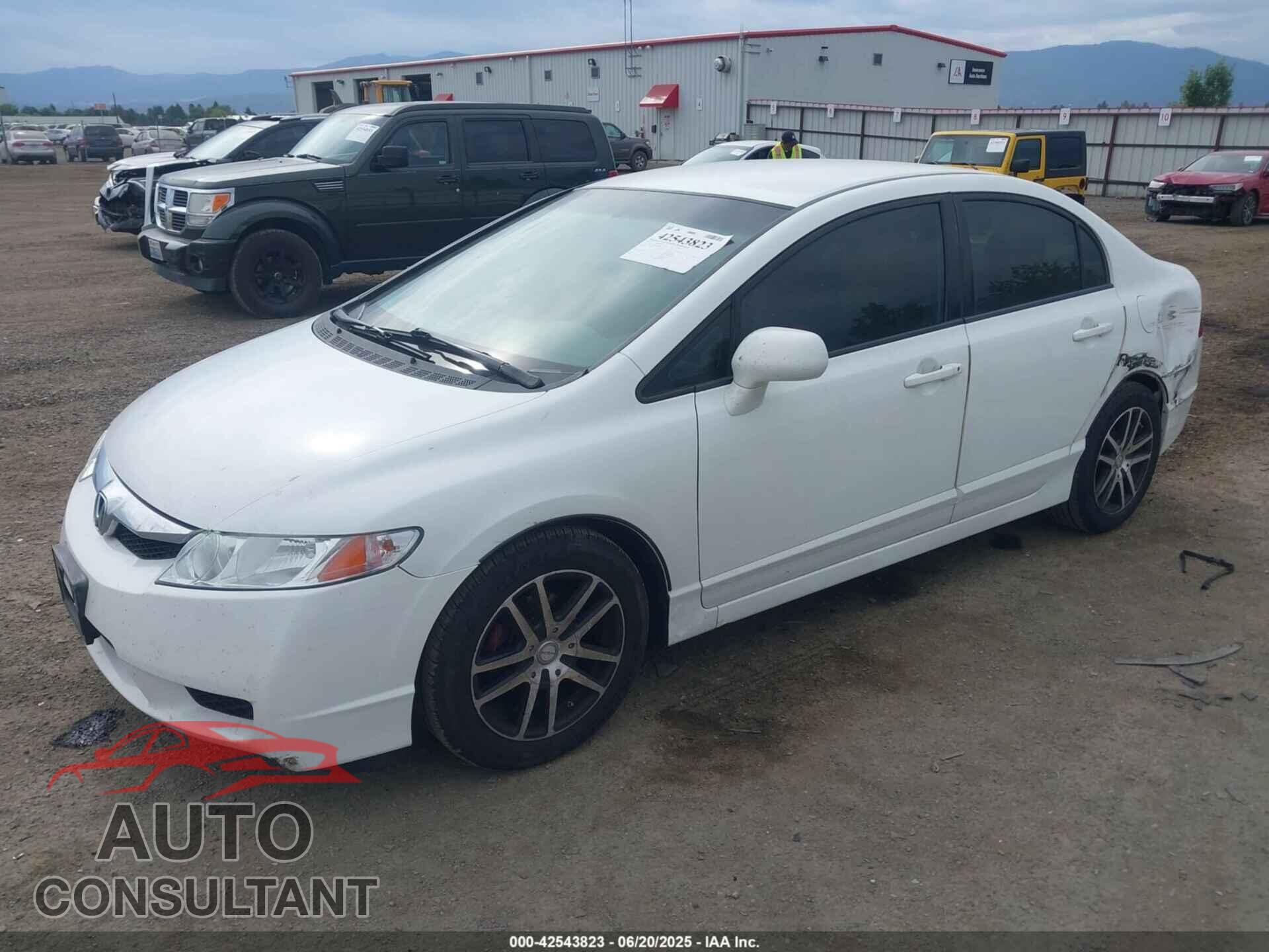 HONDA CIVIC 2011 - 2HGFA1F54BH308420