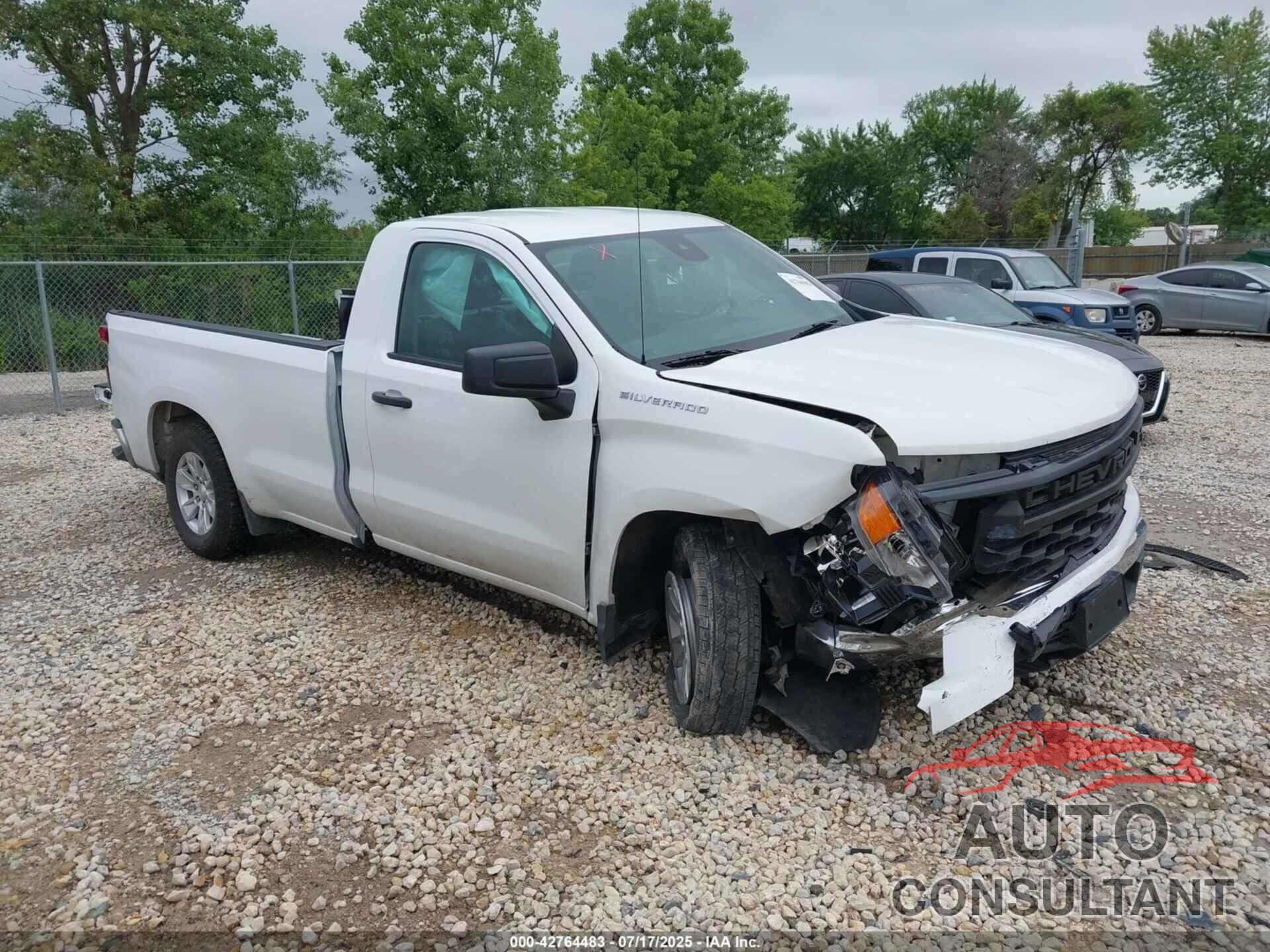 CHEVROLET SILVERADO 1500 2022 - 3GCNAAED3NG653333