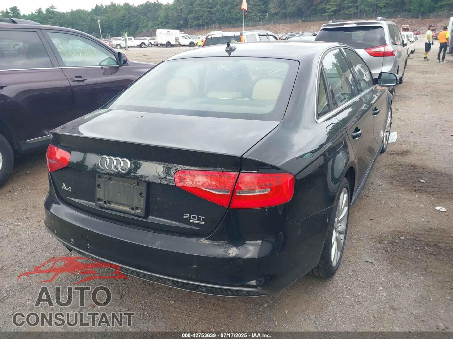 AUDI A4 2014 - WAUBFAFL2EA093424