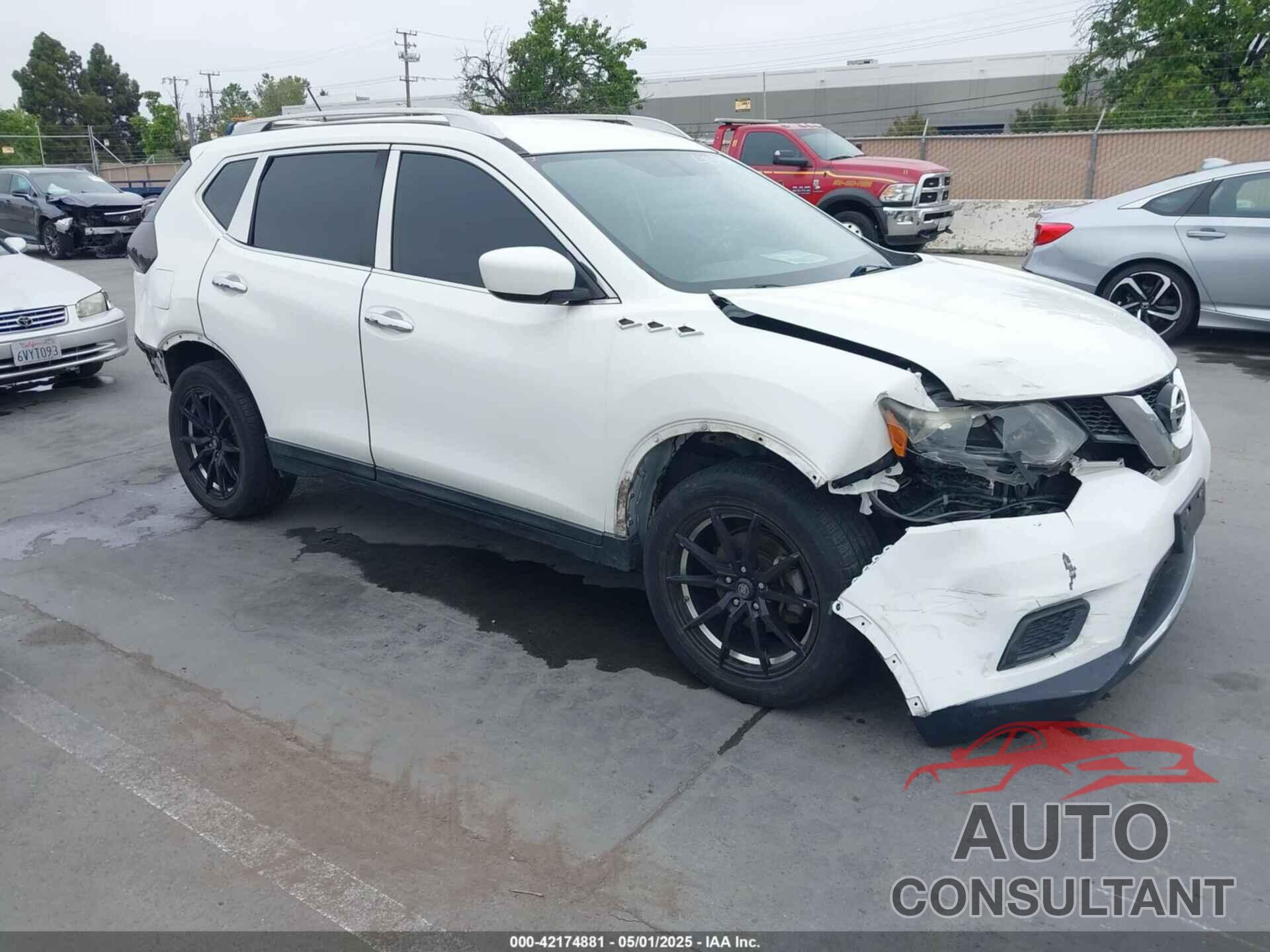 NISSAN ROGUE 2016 - 5N1AT2MT4GC784277