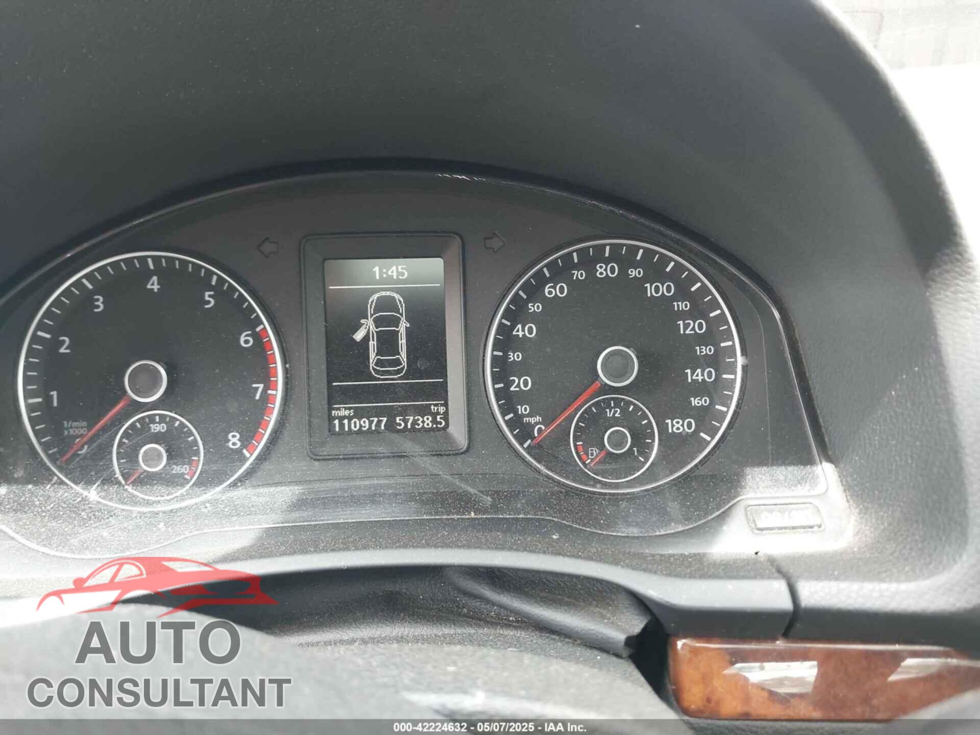 VOLKSWAGEN EOS 2012 - WVWFW7AH0CV002182
