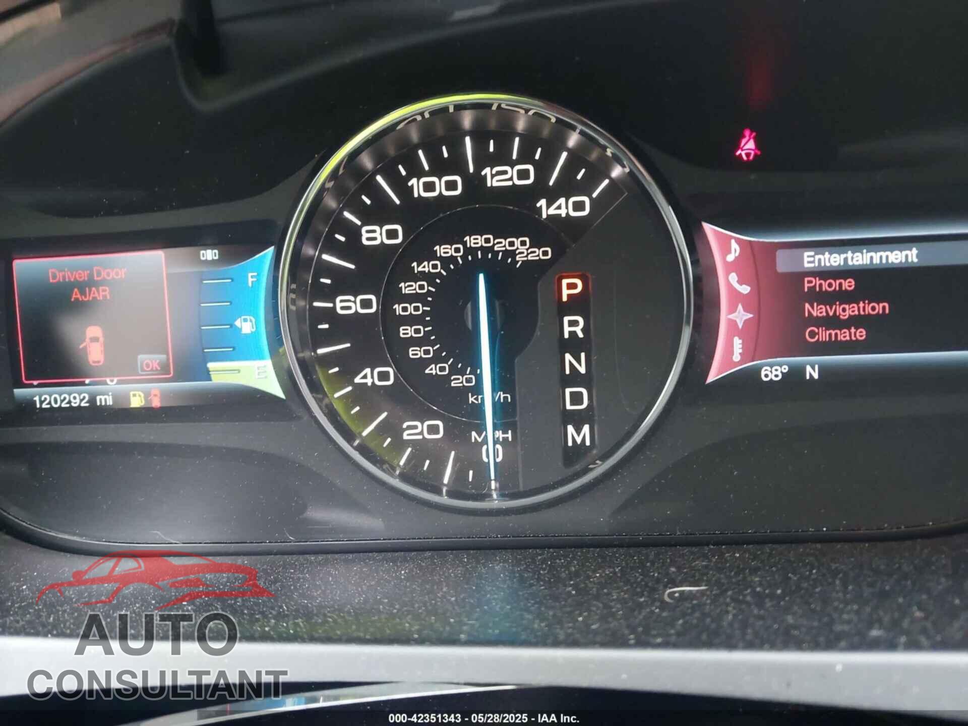FORD EDGE 2012 - 2FMDK3KC1CBA36427