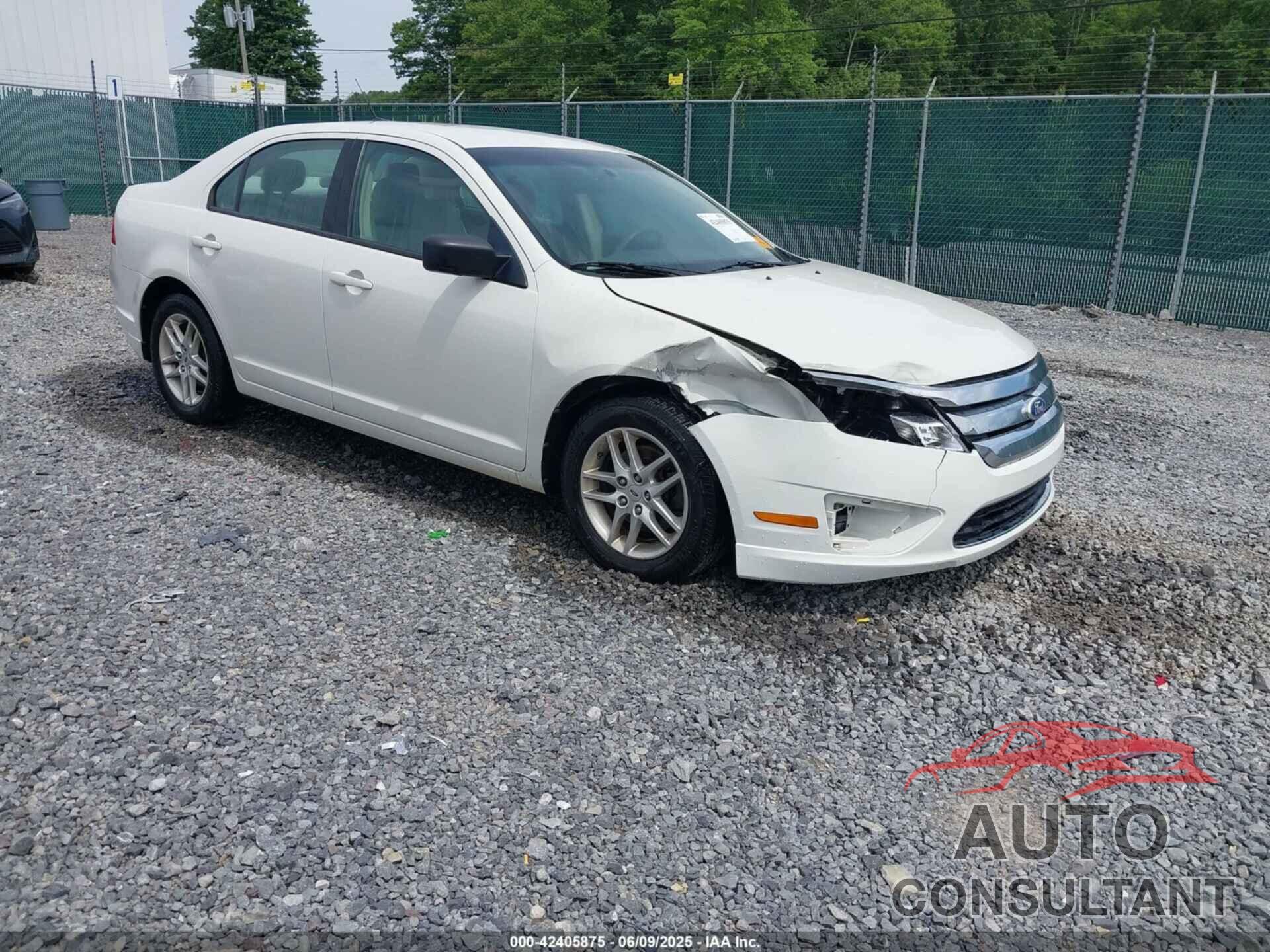 FORD FUSION 2011 - 3FAHP0GA7BR191213