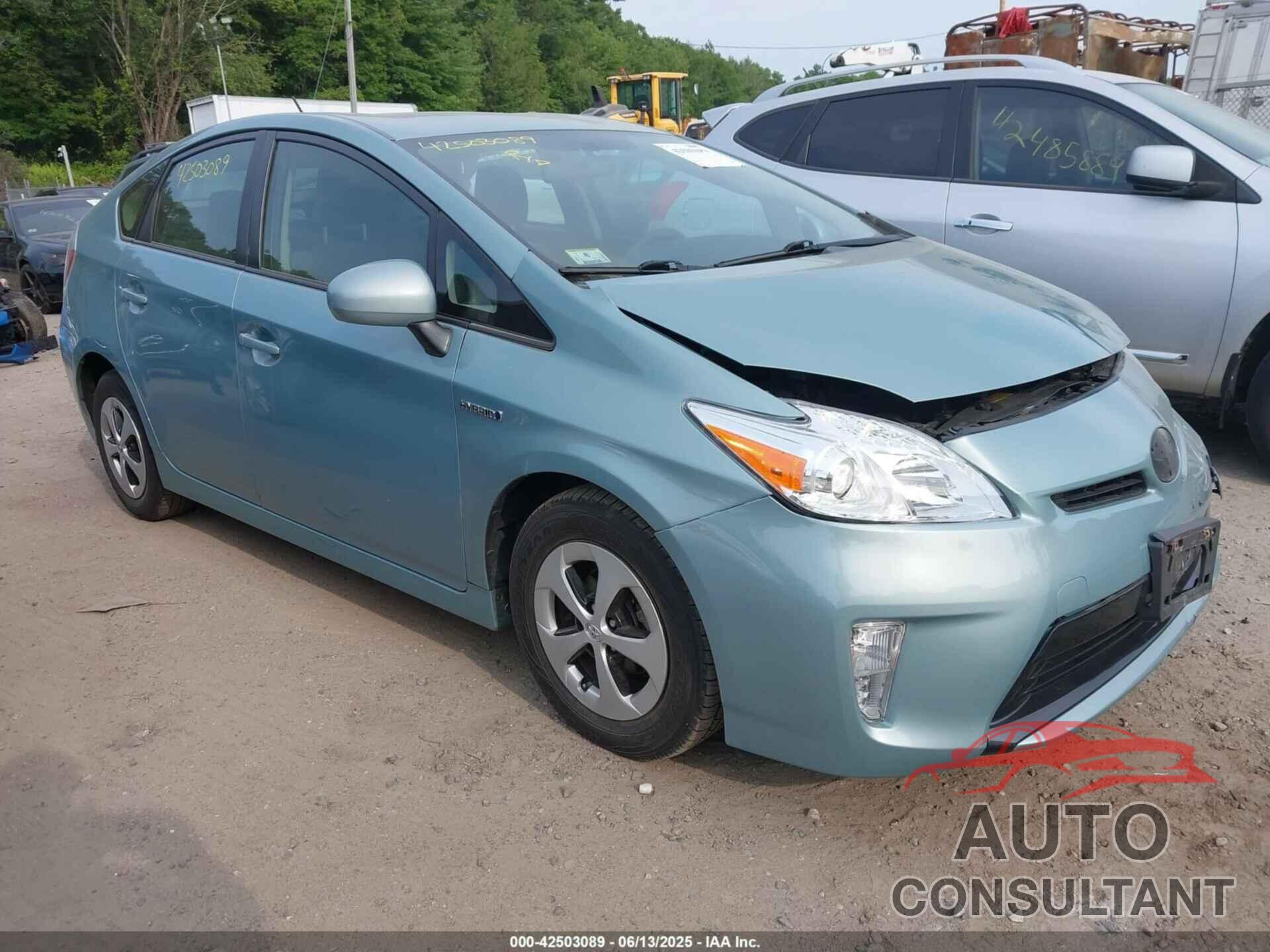 TOYOTA PRIUS 2013 - JTDKN3DU3D1631270