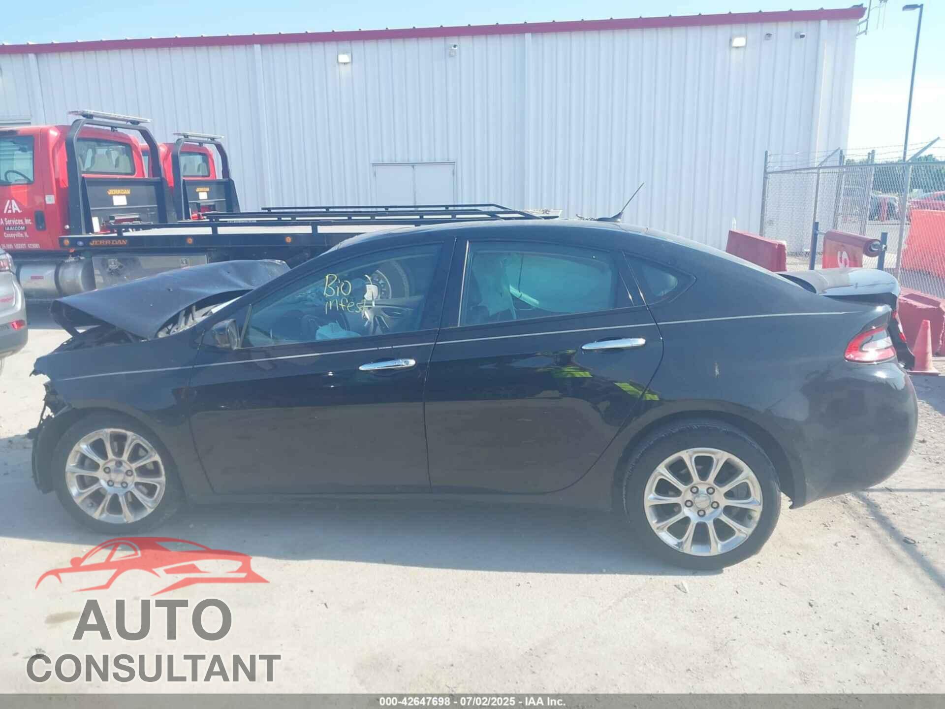DODGE DART 2014 - 1C3CDFCB5ED742030