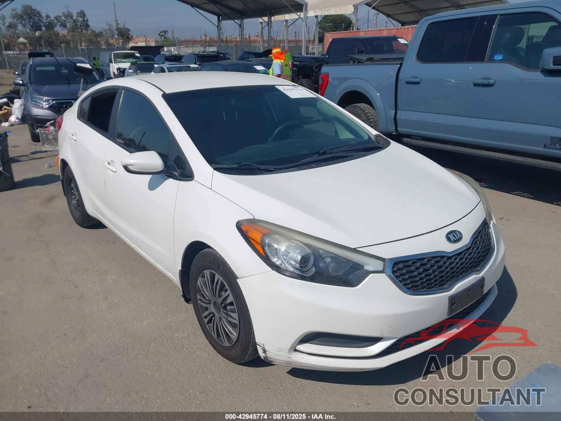 KIA FORTE 2014 - KNAFK4A60E5086559