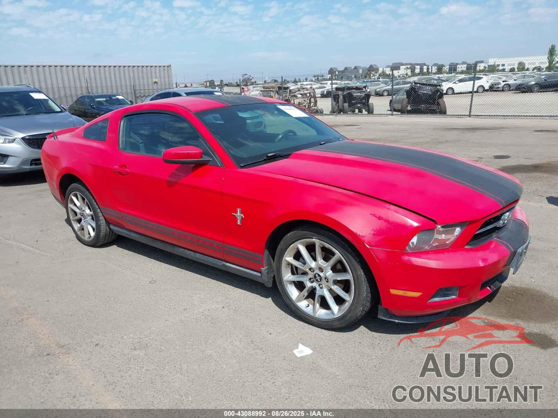 FORD MUSTANG 2010 - 1ZVBP8ANXA5132729