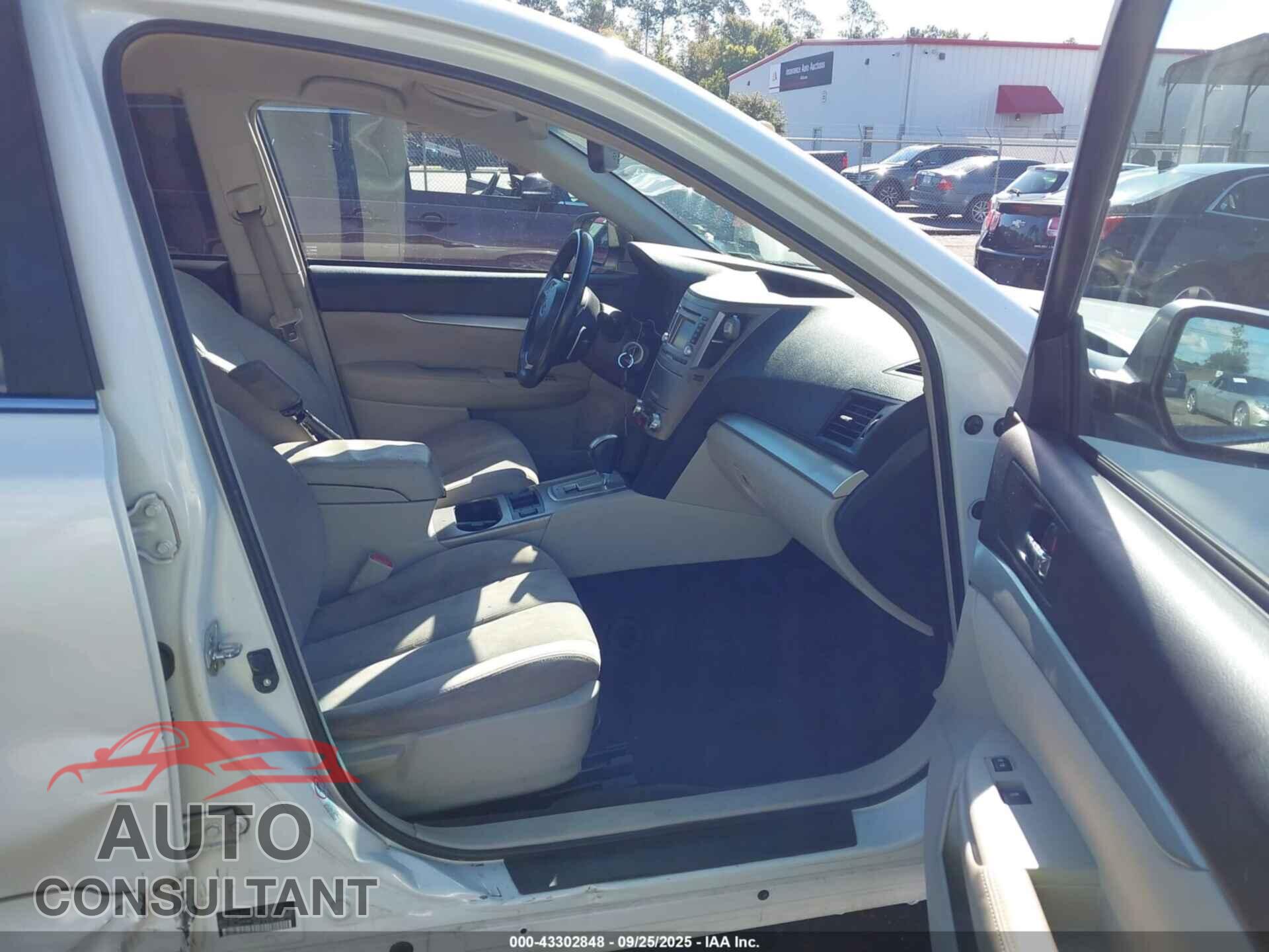 SUBARU OUTBACK 2014 - 4S4BRBCC8E3205129