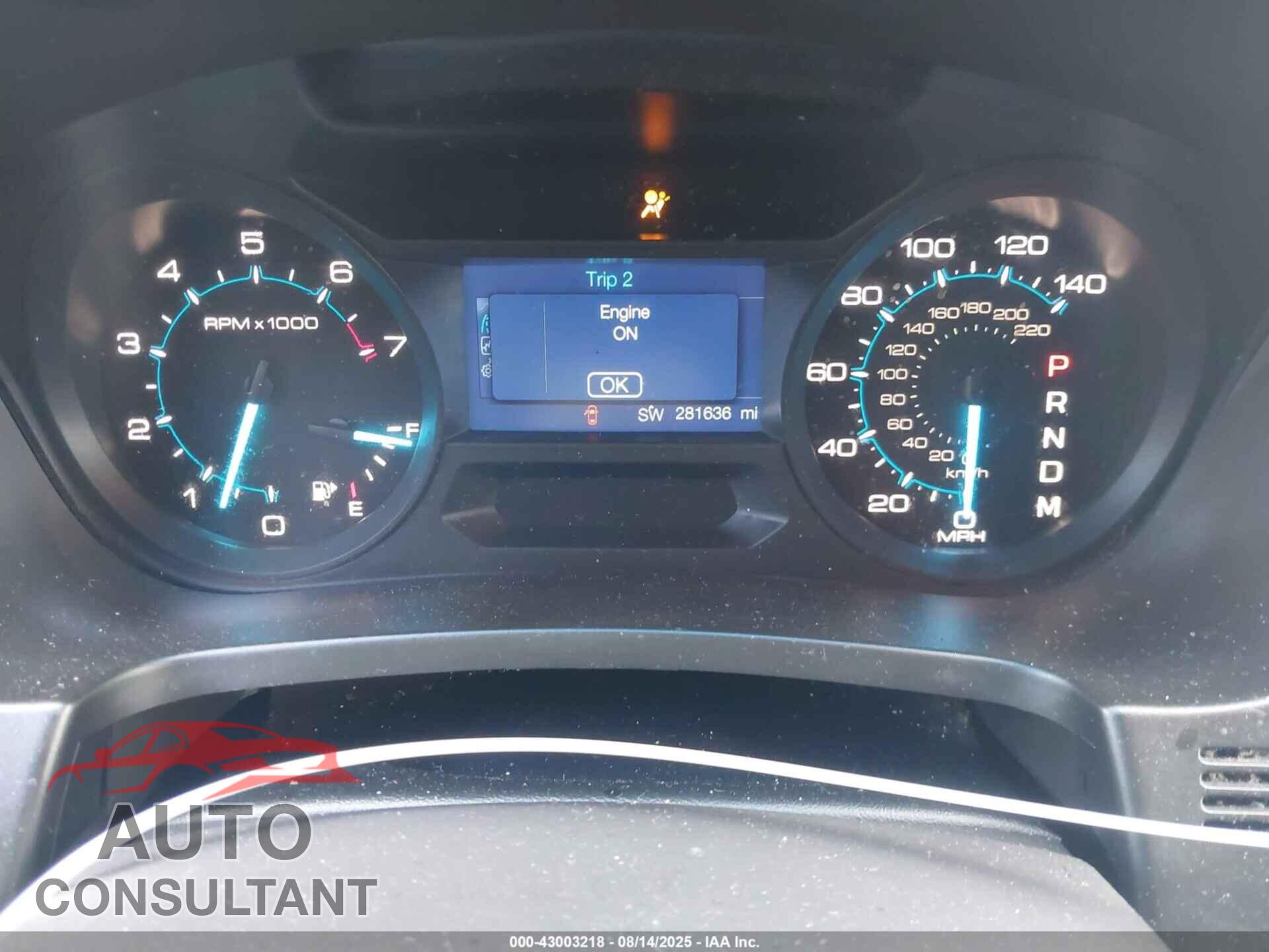 FORD EXPLORER 2015 - 1FM5K7D85FGB64199