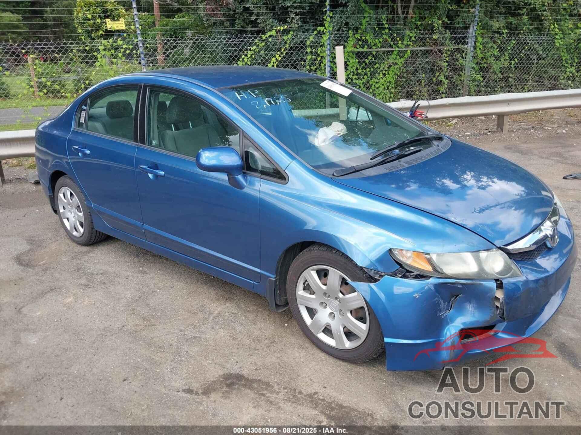 HONDA CIVIC 2010 - 2HGFA1F53AH550517