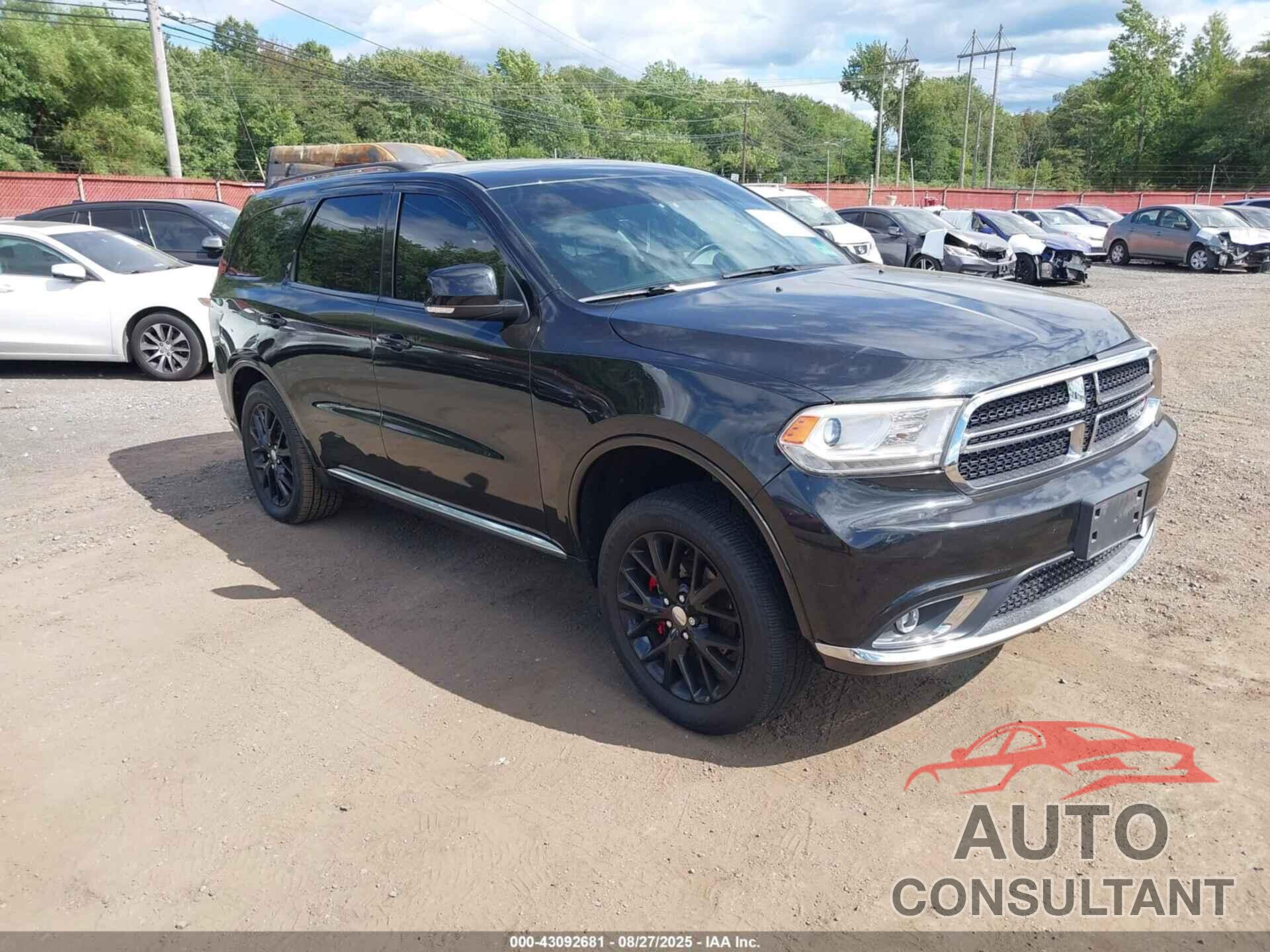 DODGE DURANGO 2016 - 1C4RDJDG5GC468100