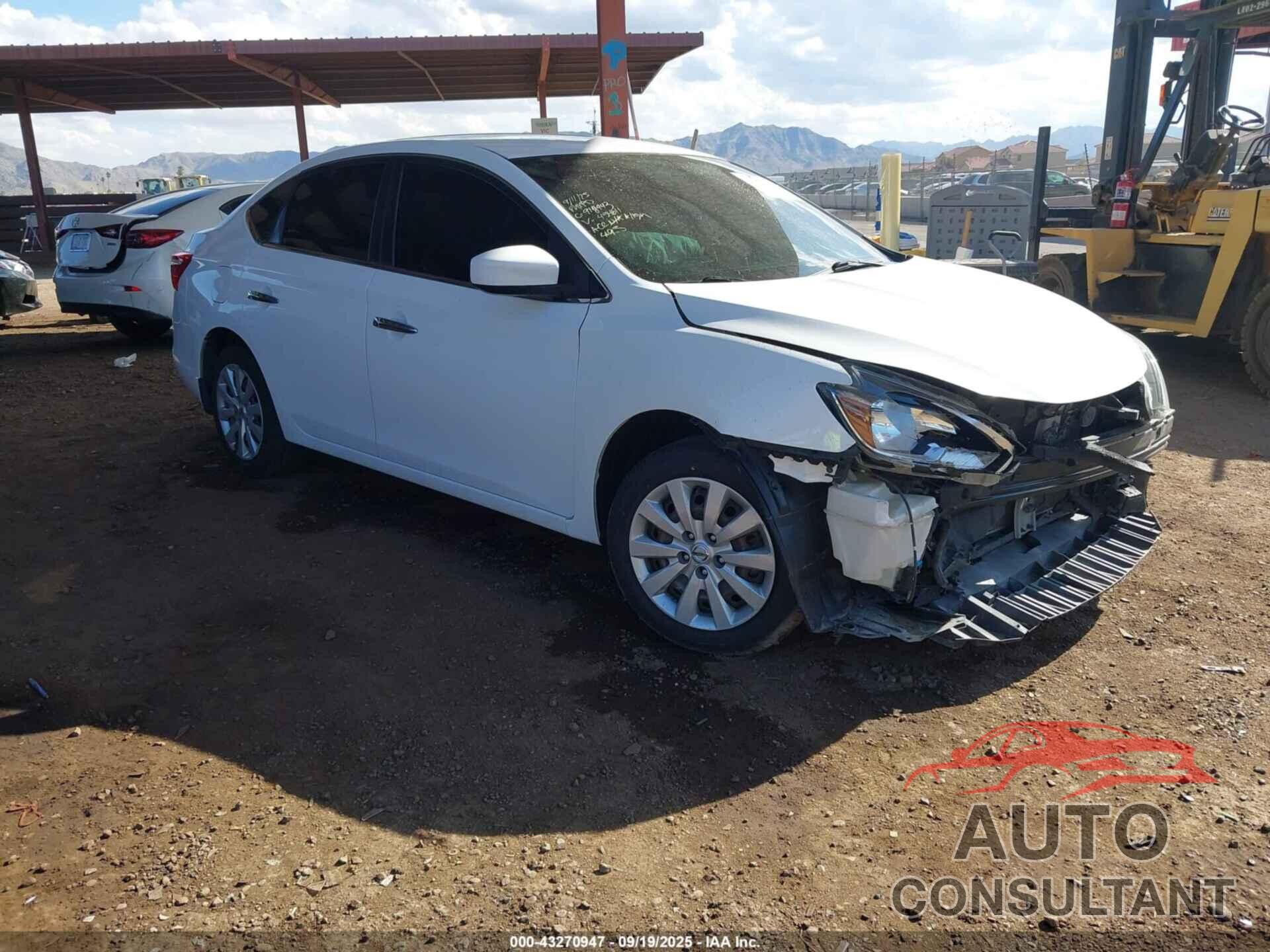 NISSAN SENTRA 2019 - 3N1AB7AP8KY454611