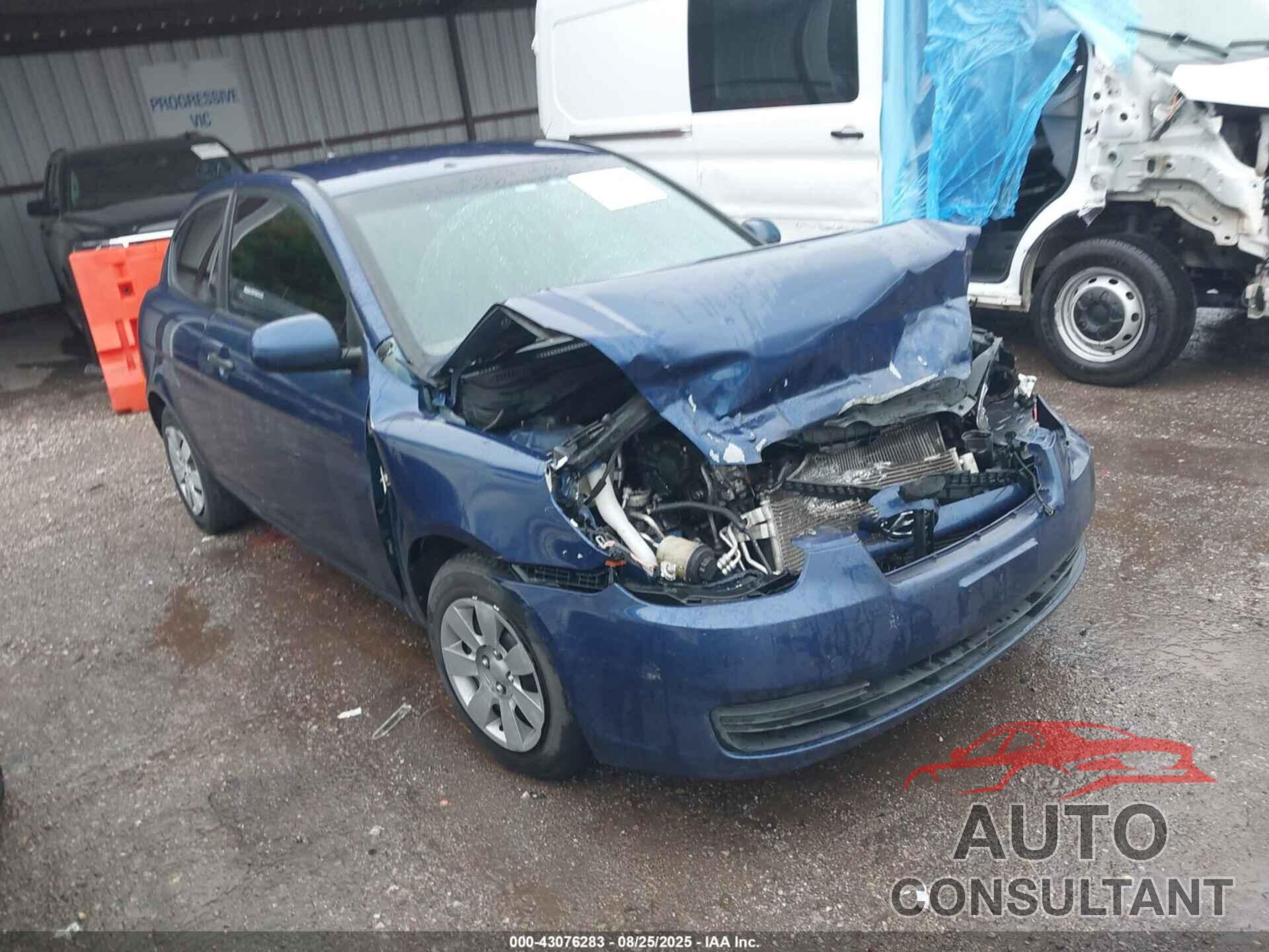 HYUNDAI ACCENT 2010 - KMHCM3AC0AU159960