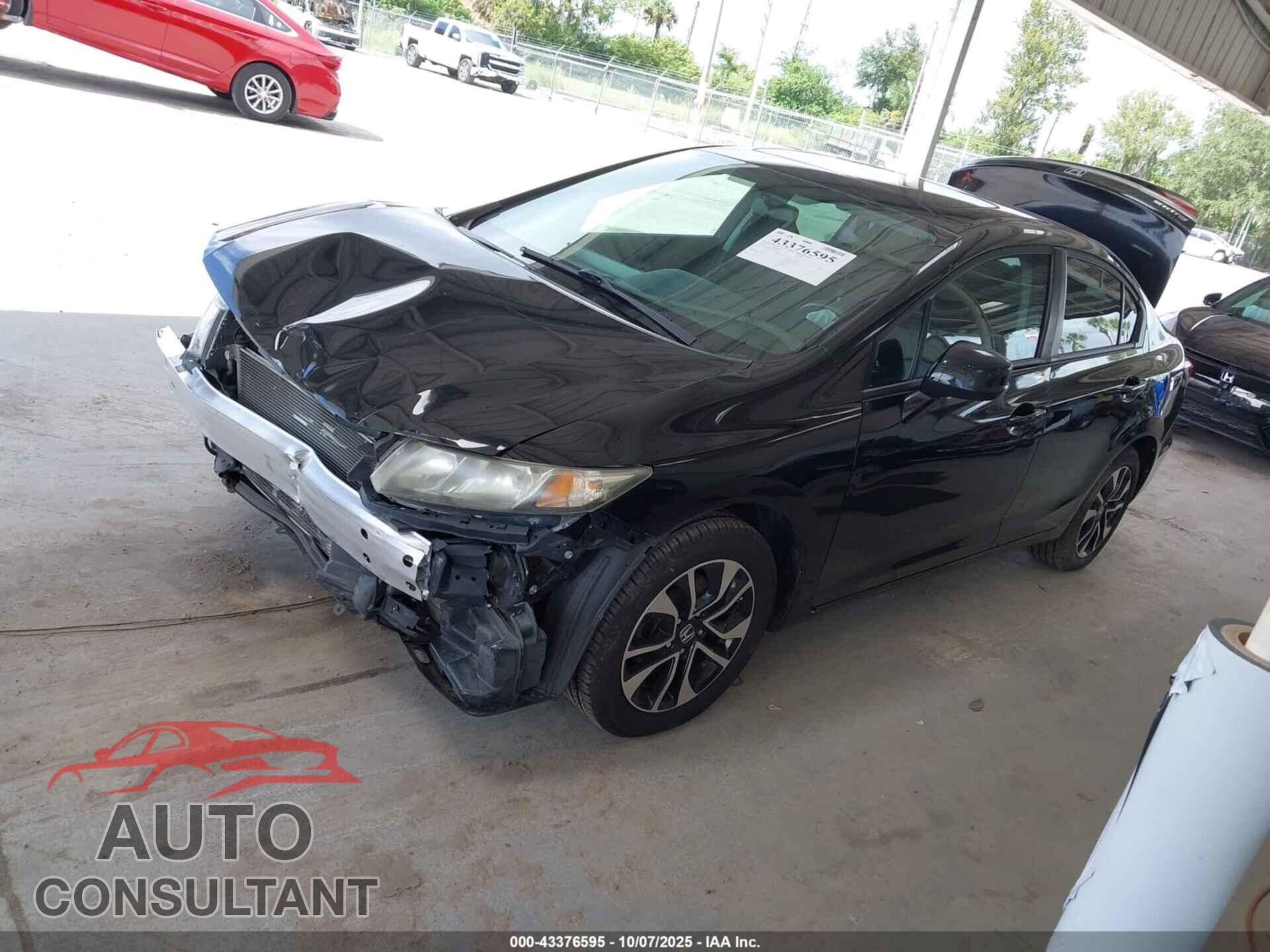 HONDA CIVIC 2013 - 19XFB2F82DE052031