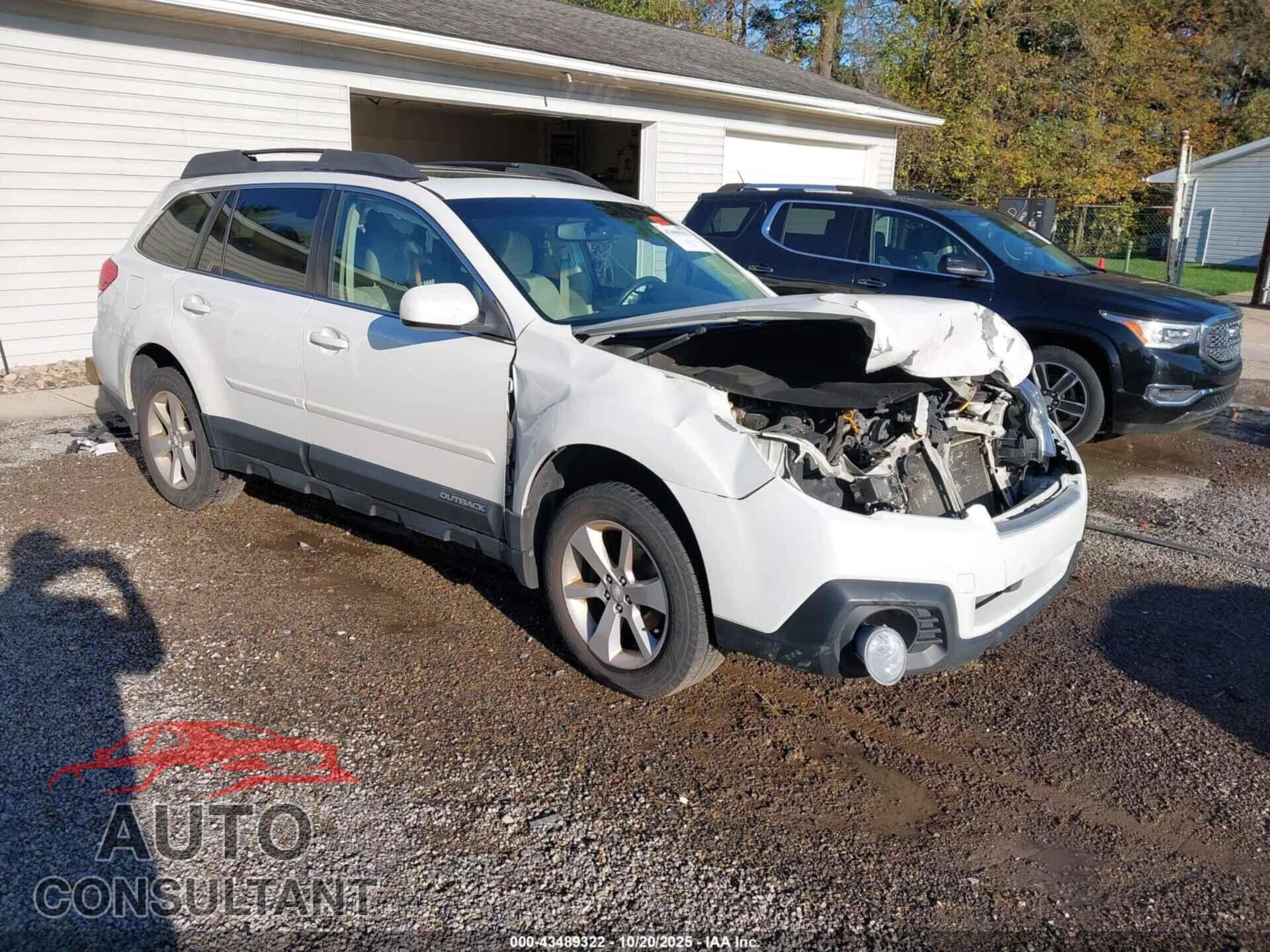 SUBARU OUTBACK 2014 - 4S4BRBDC4E3326383