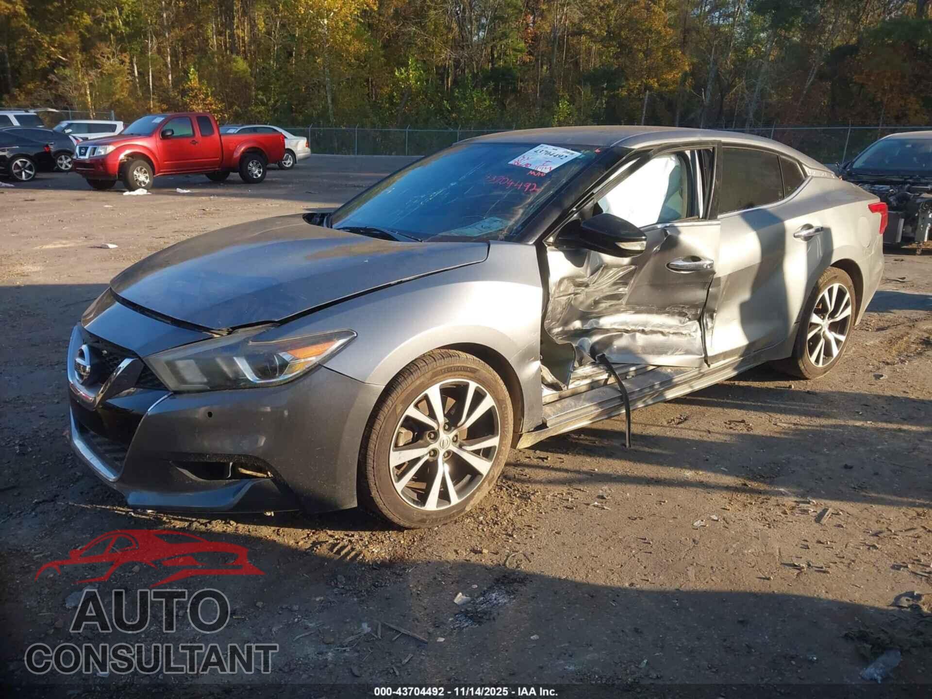 NISSAN MAXIMA 2017 - 1N4AA6AP2HC448529