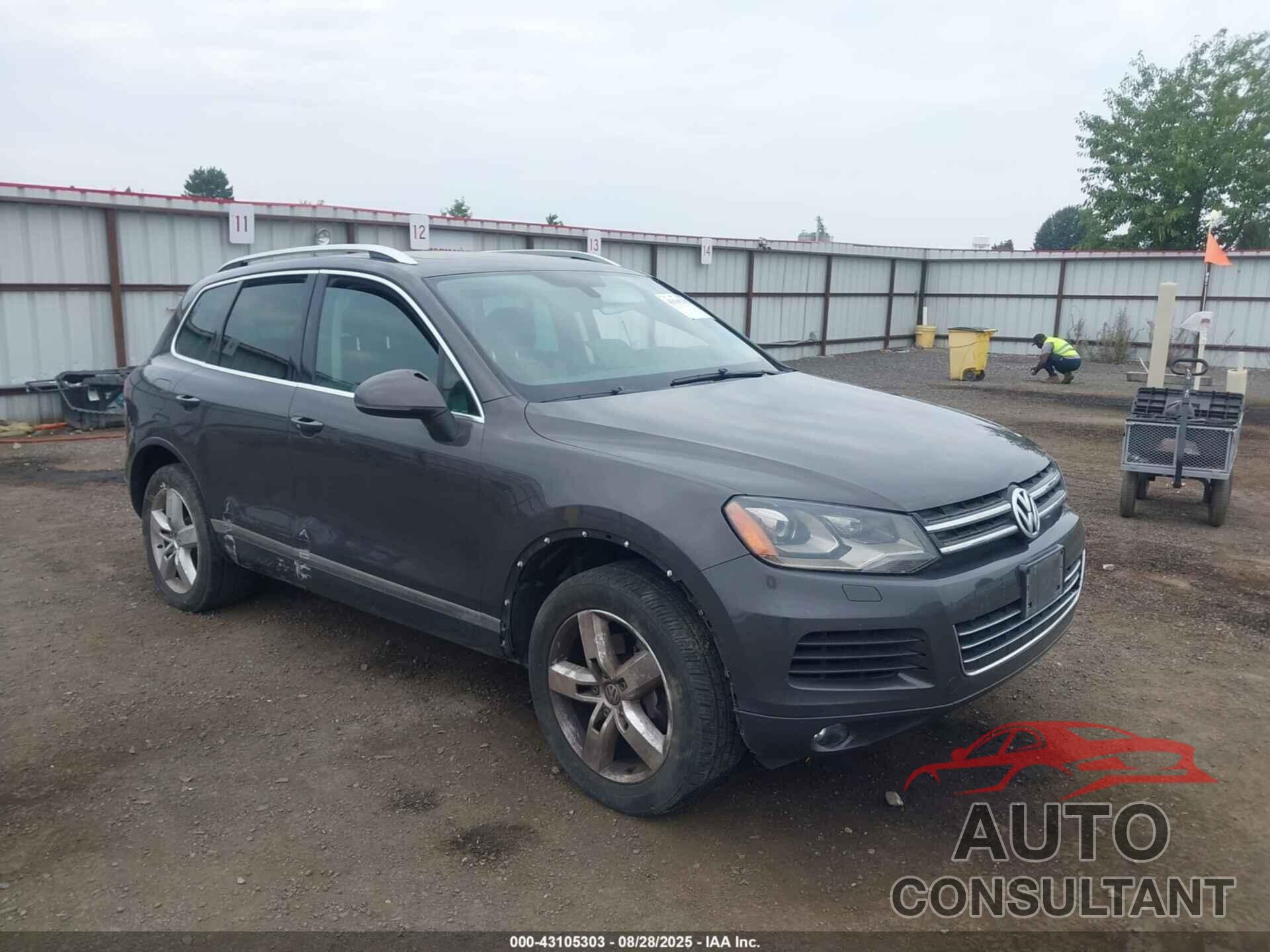 VOLKSWAGEN TOUAREG 2011 - WVGFF9BP5BD006388
