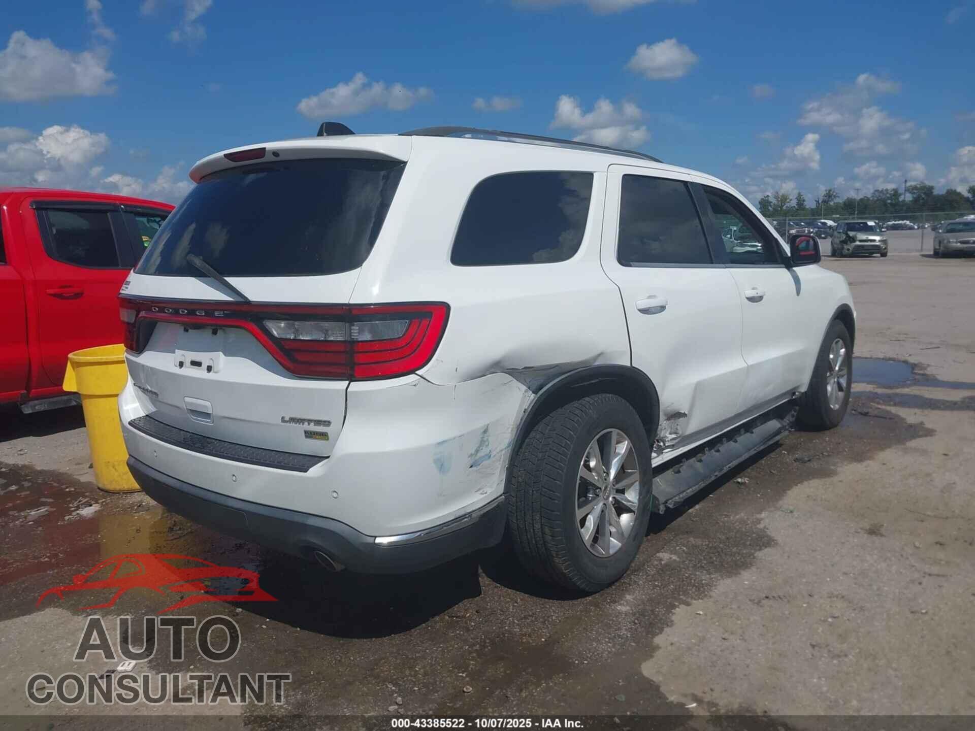 DODGE DURANGO 2015 - 1C4RDHDG0FC200613