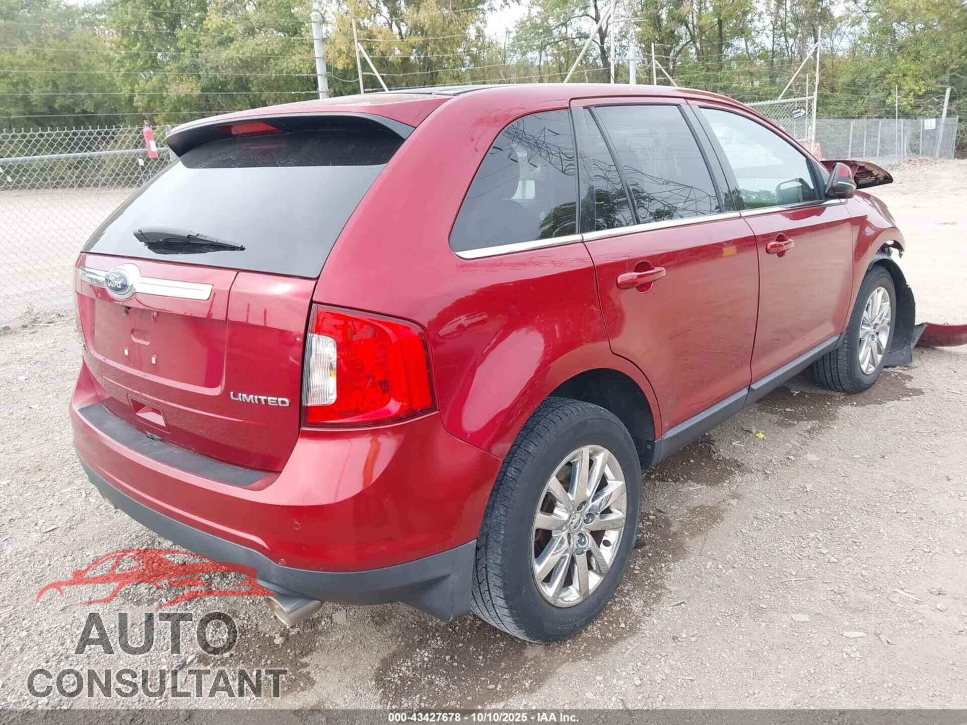 FORD EDGE 2013 - 2FMDK3KC2DBA31139