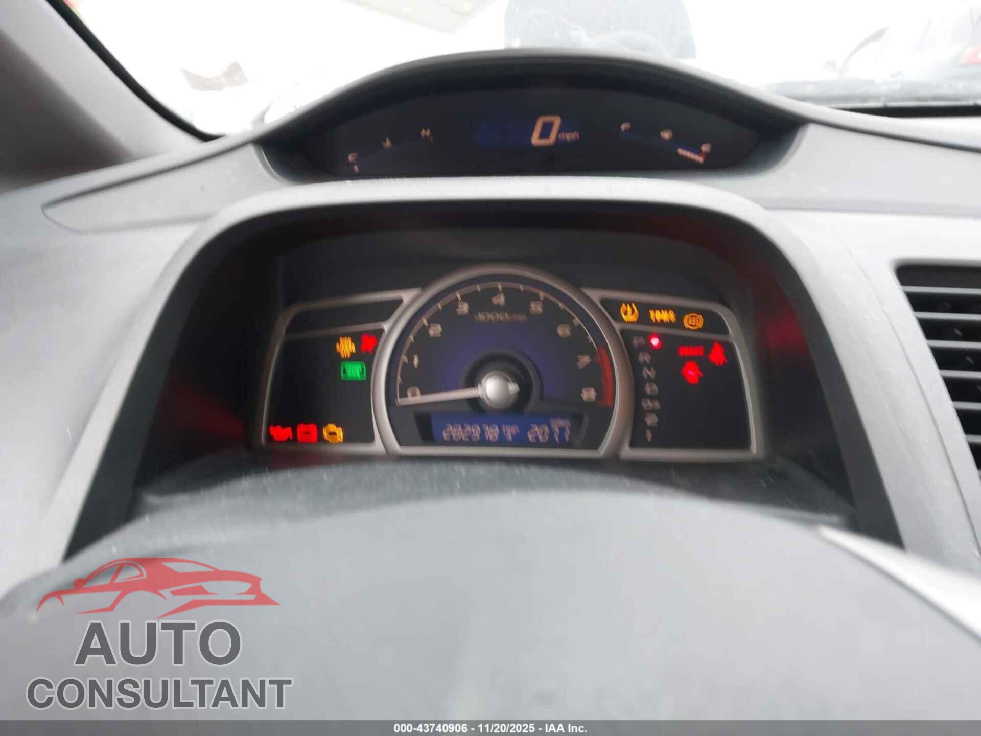 HONDA CIVIC 2009 - 19XFA16529E039709