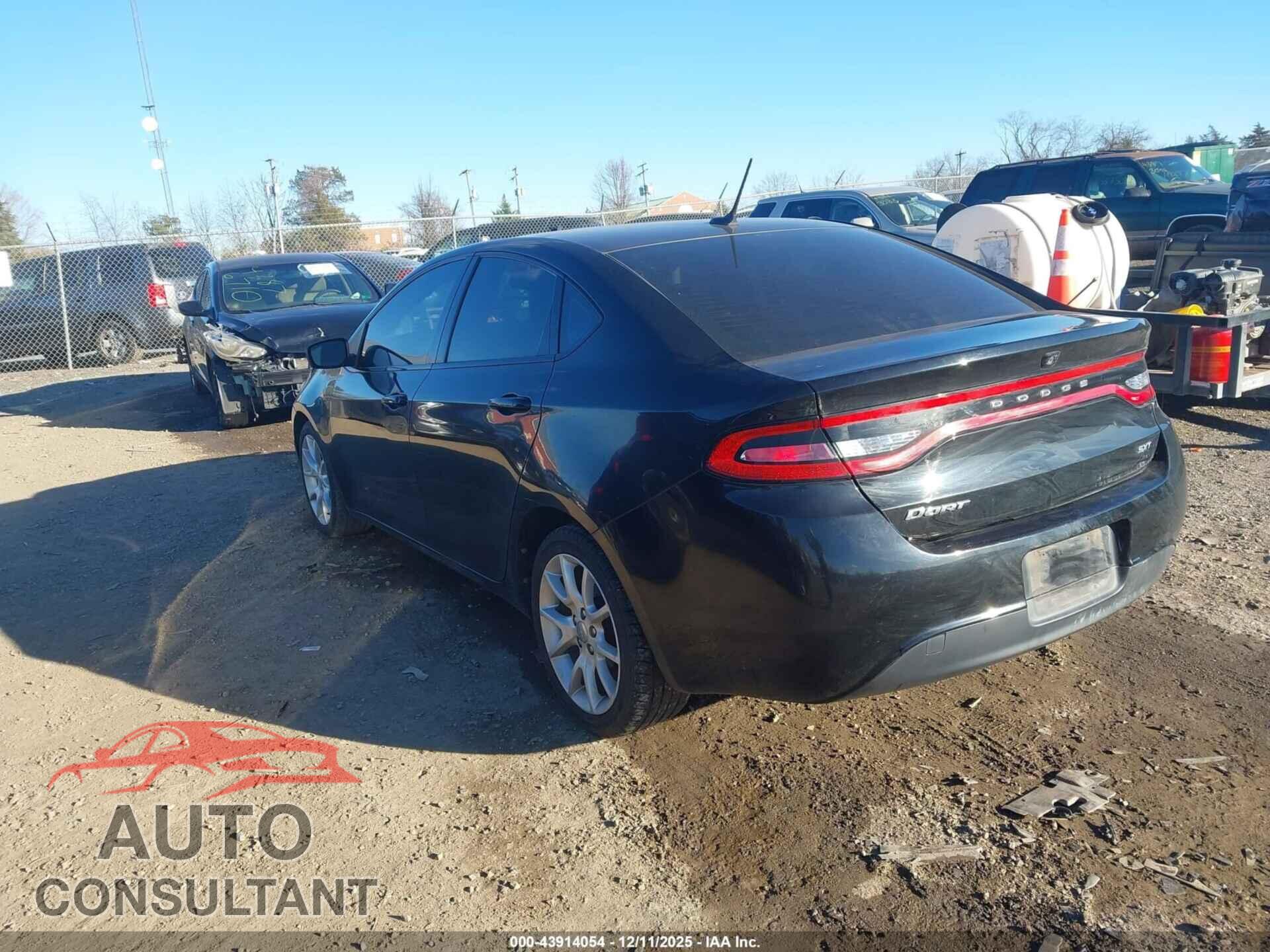 DODGE DART 2013 - 1C3CDFBA3DD231293