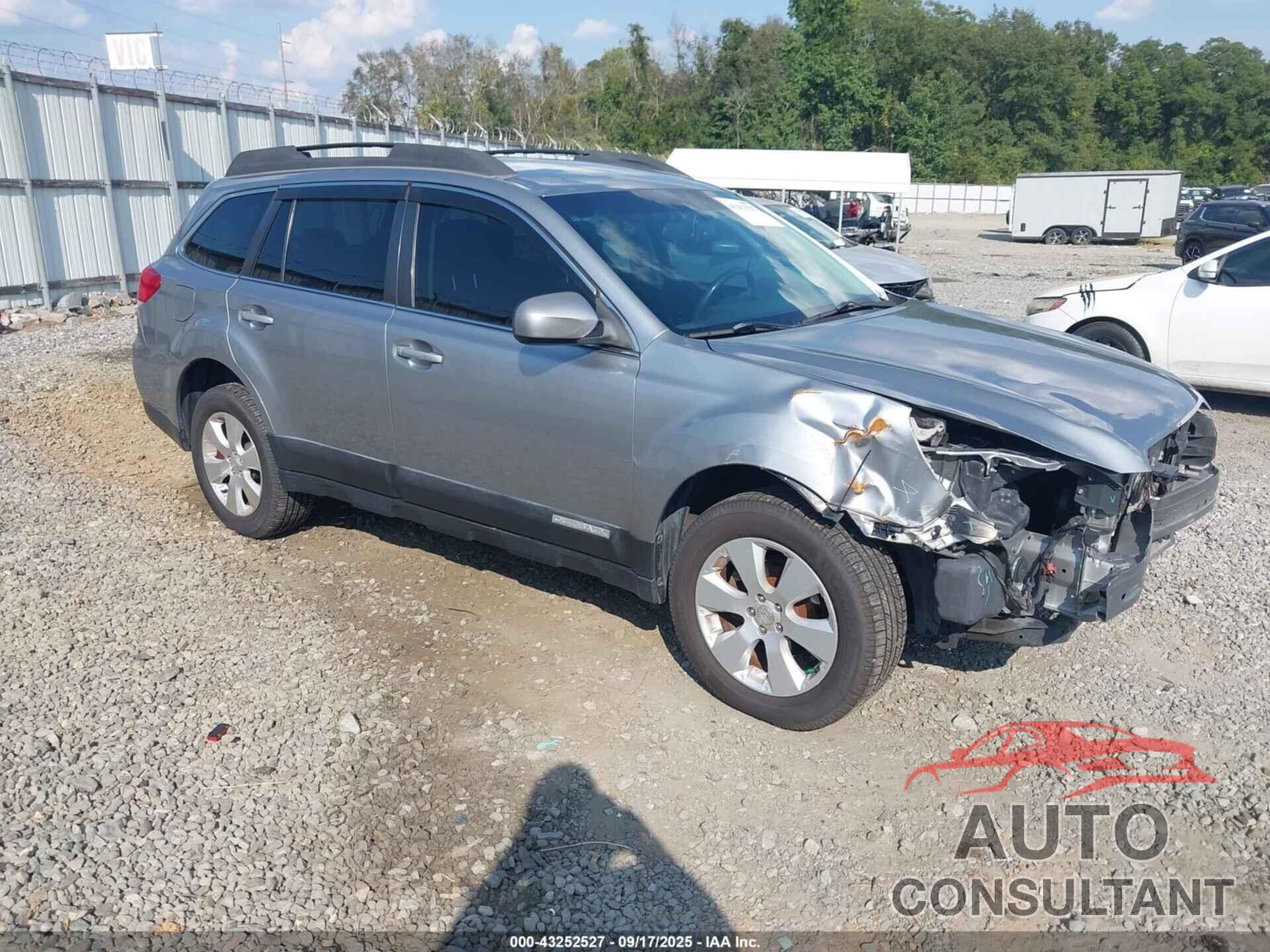 SUBARU OUTBACK 2011 - 4S4BRCBC2B3337015