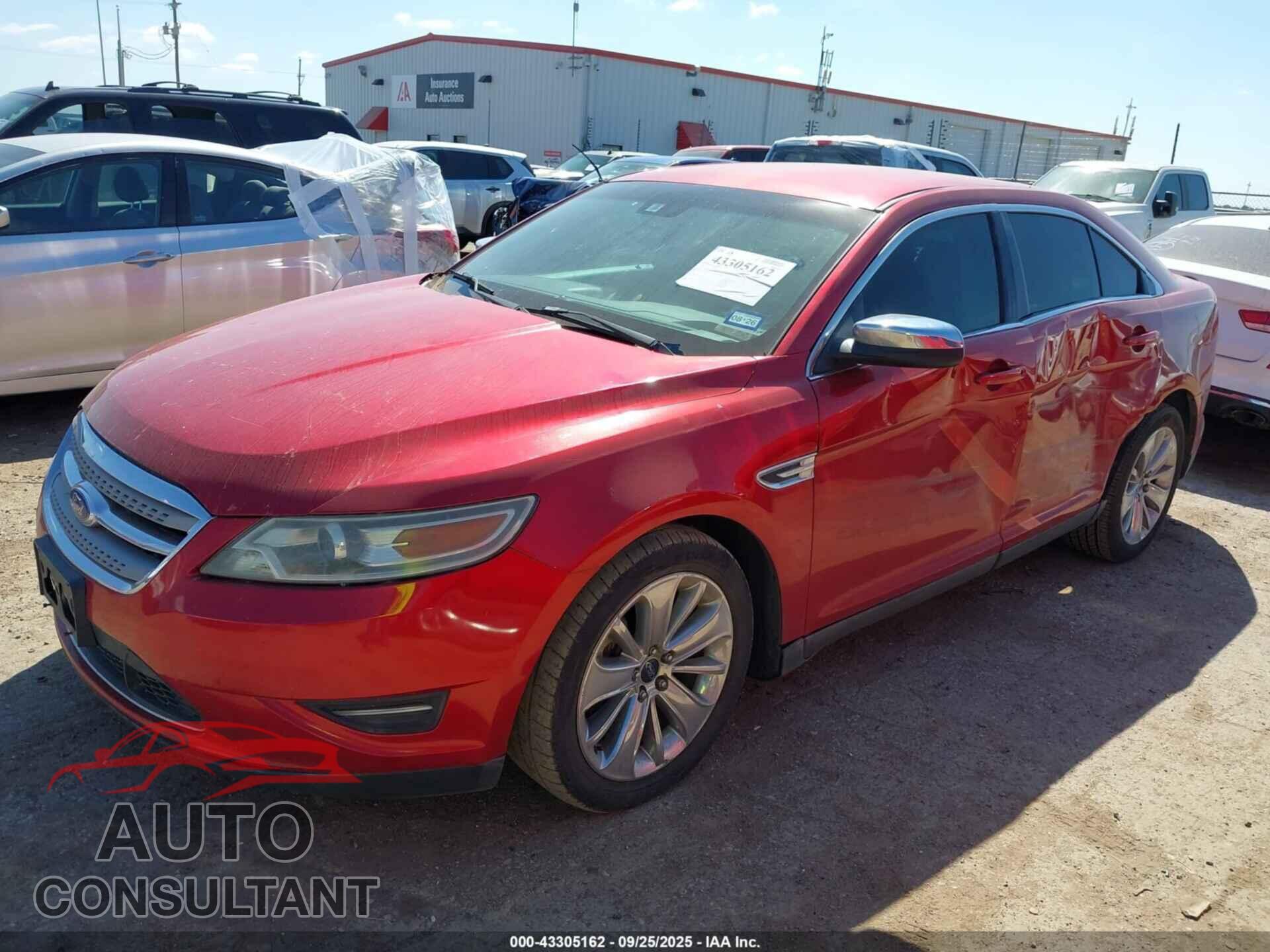 FORD TAURUS 2011 - 1FAHP2FW1BG167439