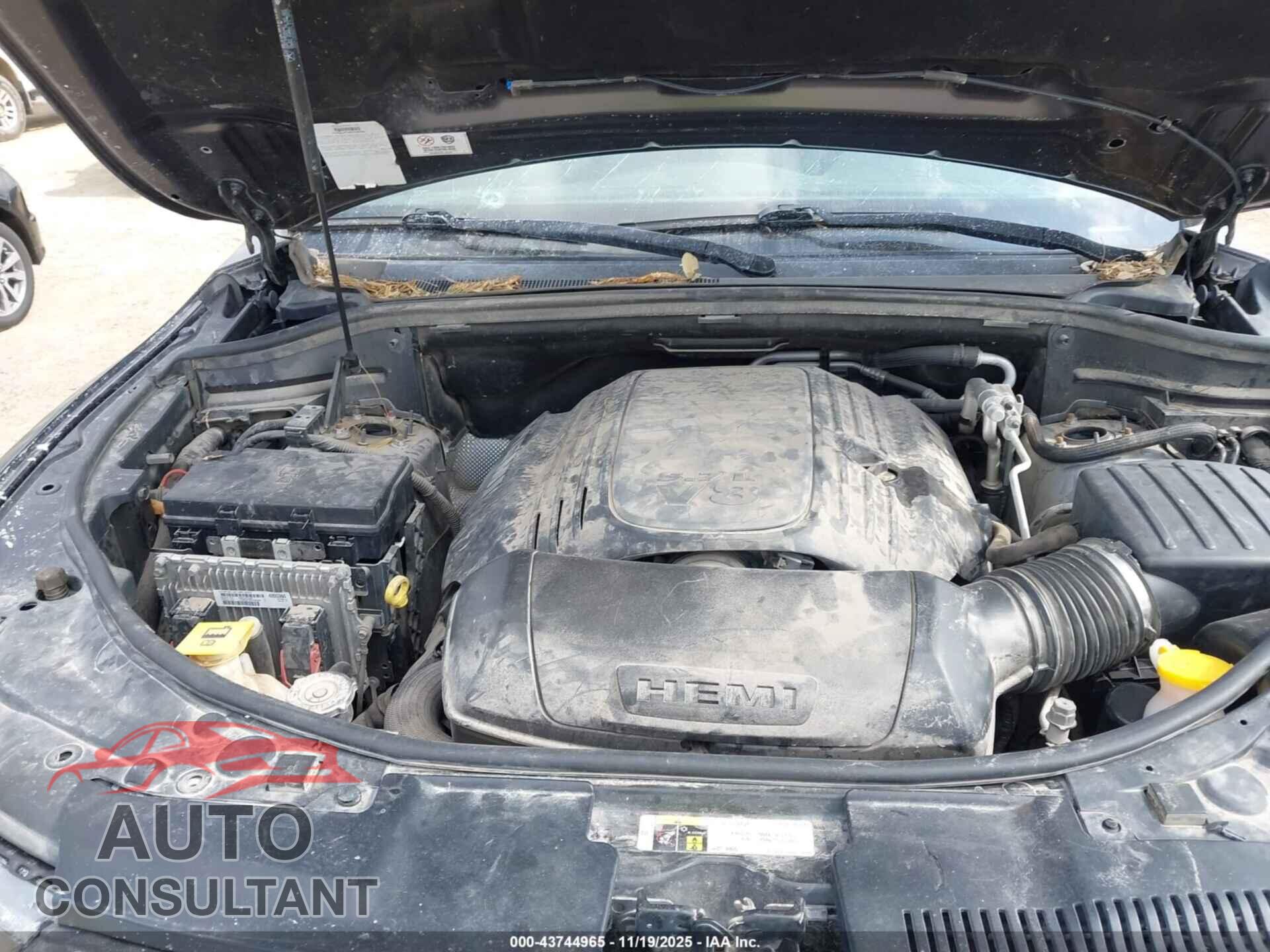 DODGE DURANGO 2019 - 1C4SDJFTXKC756392