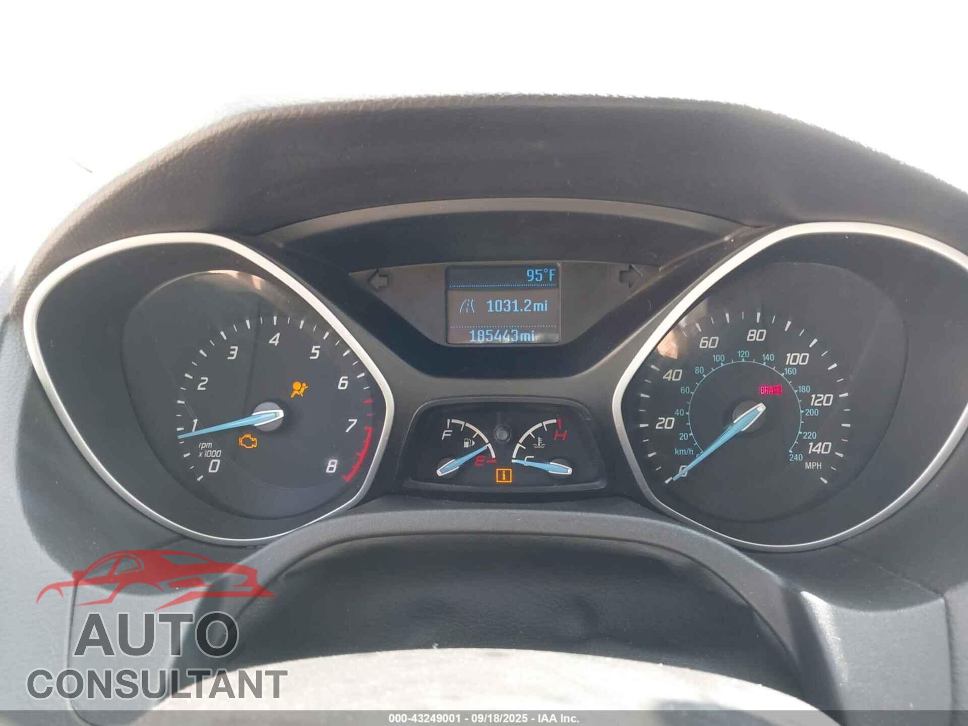 FORD FOCUS 2014 - 1FADP3E22EL174155