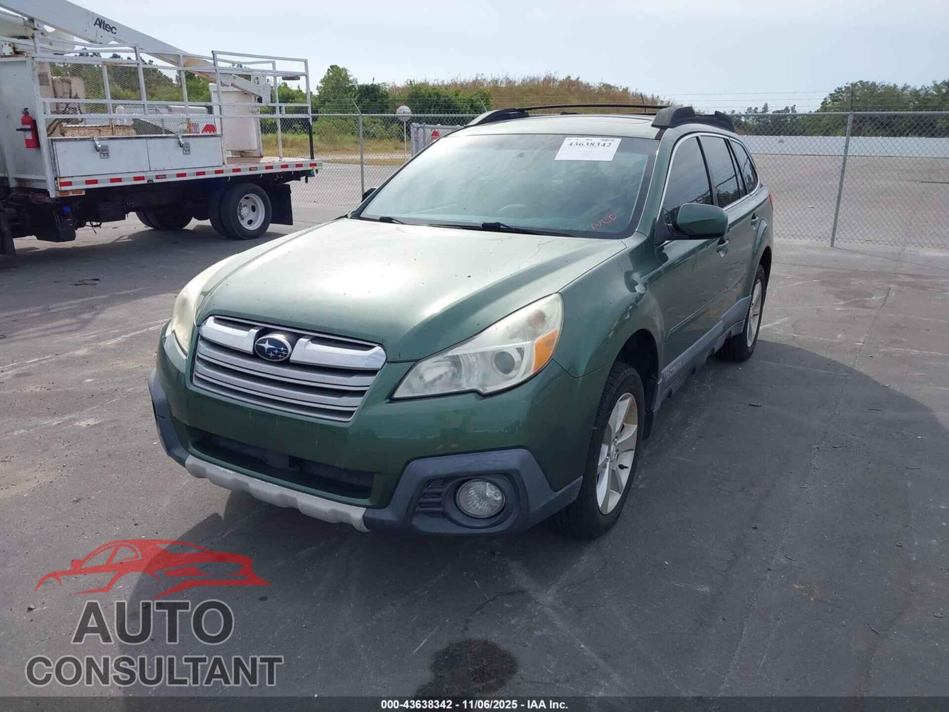 SUBARU OUTBACK 2013 - 4S4BRCKC2D3215242