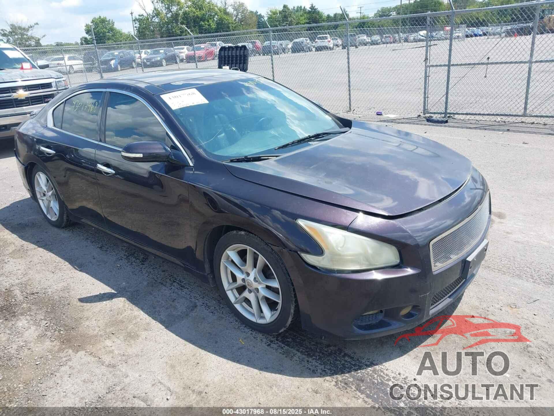NISSAN MAXIMA 2011 - 1N4AA5AP1BC837843