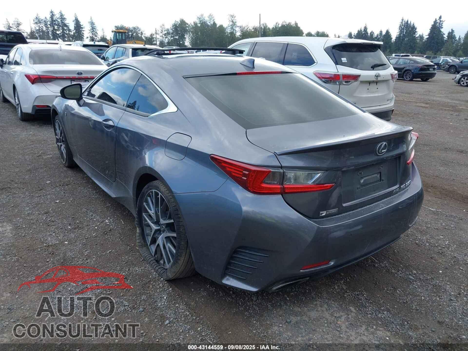 LEXUS RC 350 2015 - JTHSE5BC1F5000677