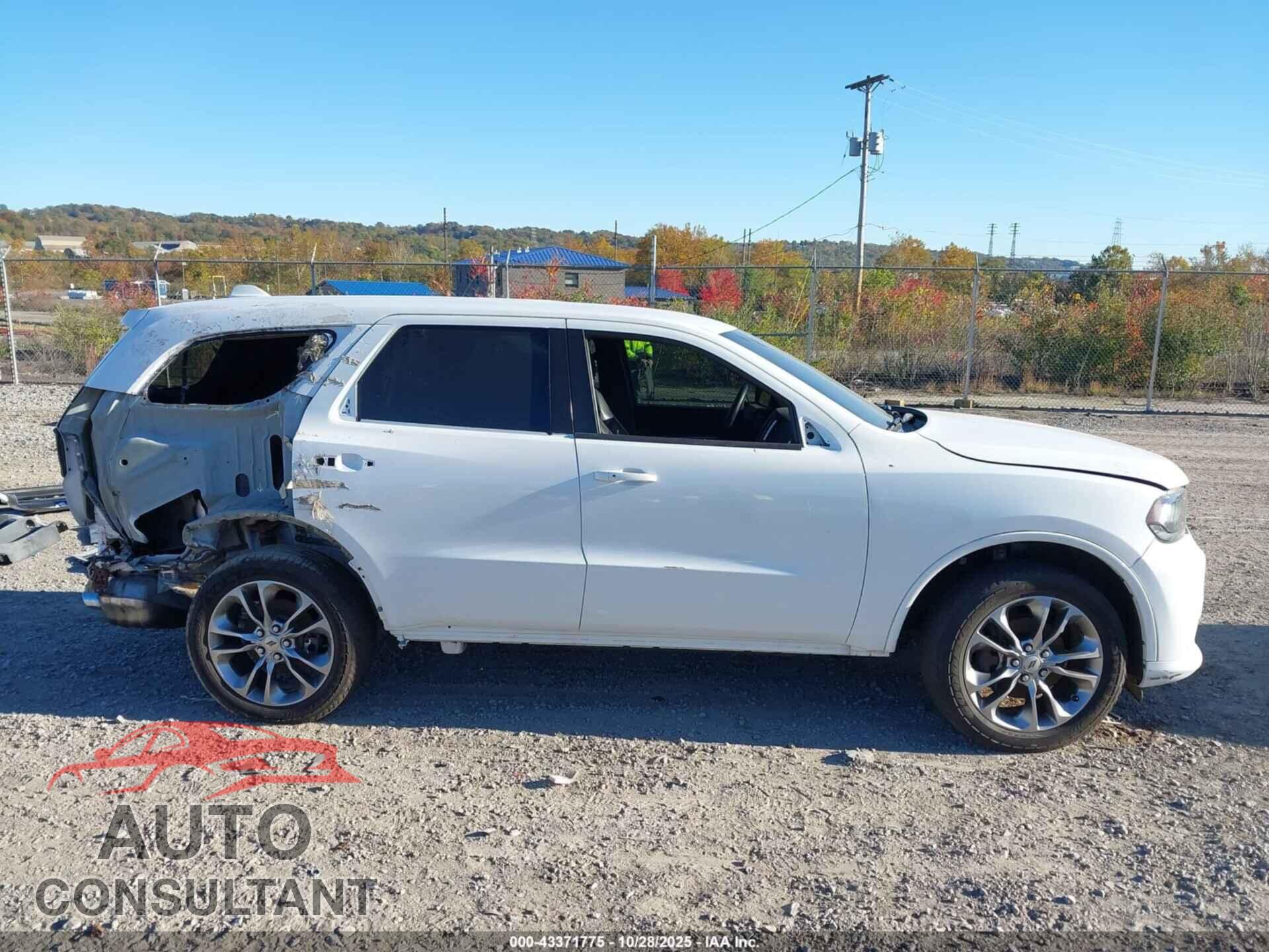 DODGE DURANGO 2019 - 1C4RDJDG6KC557408