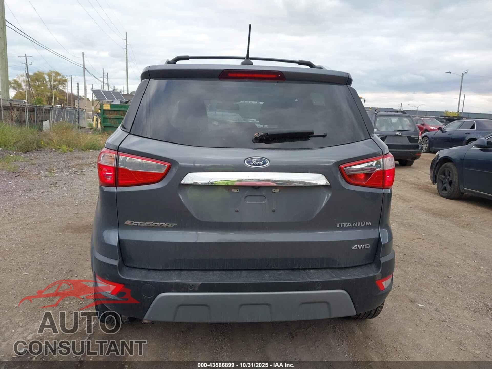 FORD ECOSPORT 2020 - MAJ6S3KL1LC317128