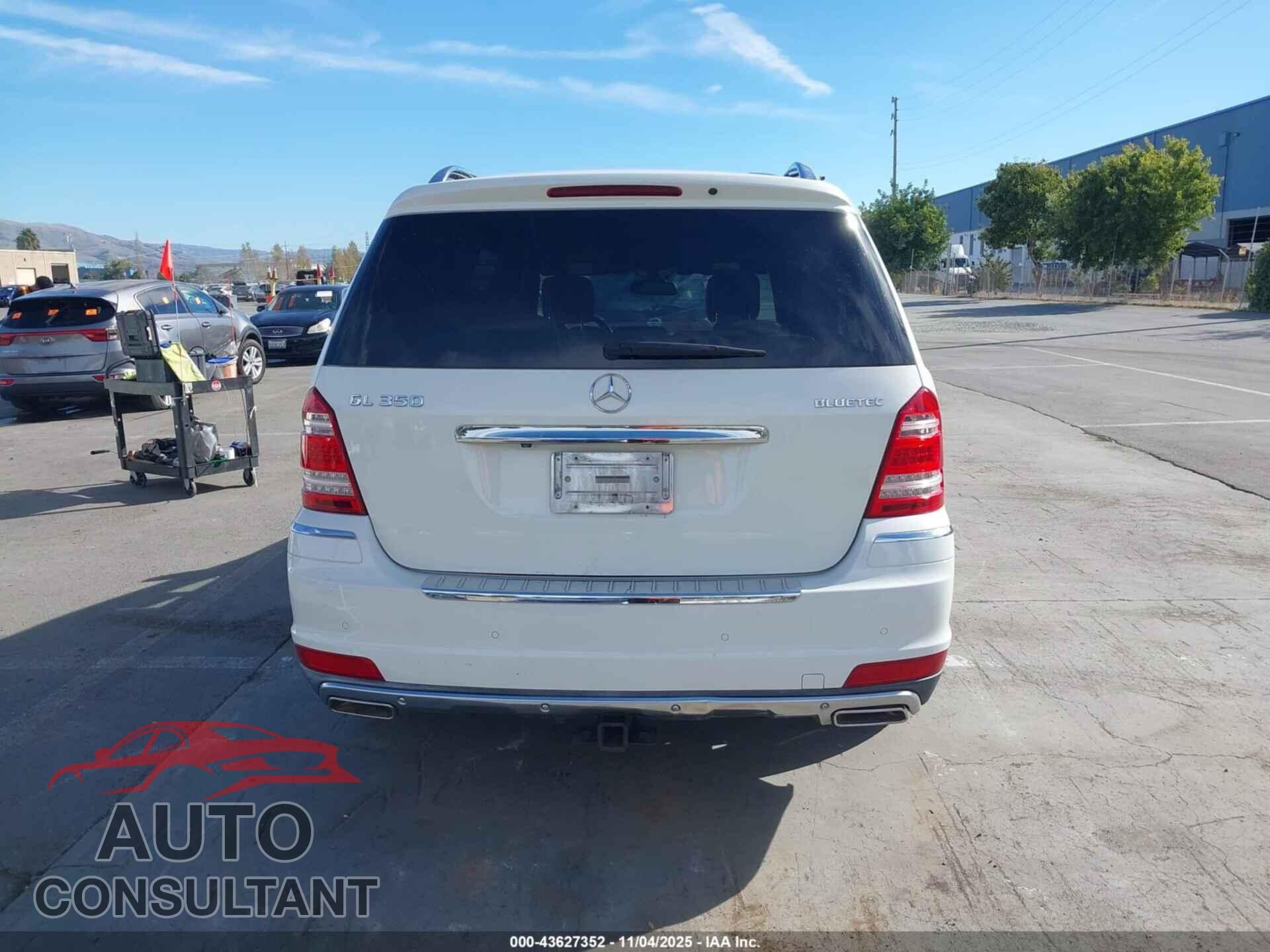 MERCEDES-BENZ GL 350 BLUETEC 2012 - 4JGBF2FE6CA767965