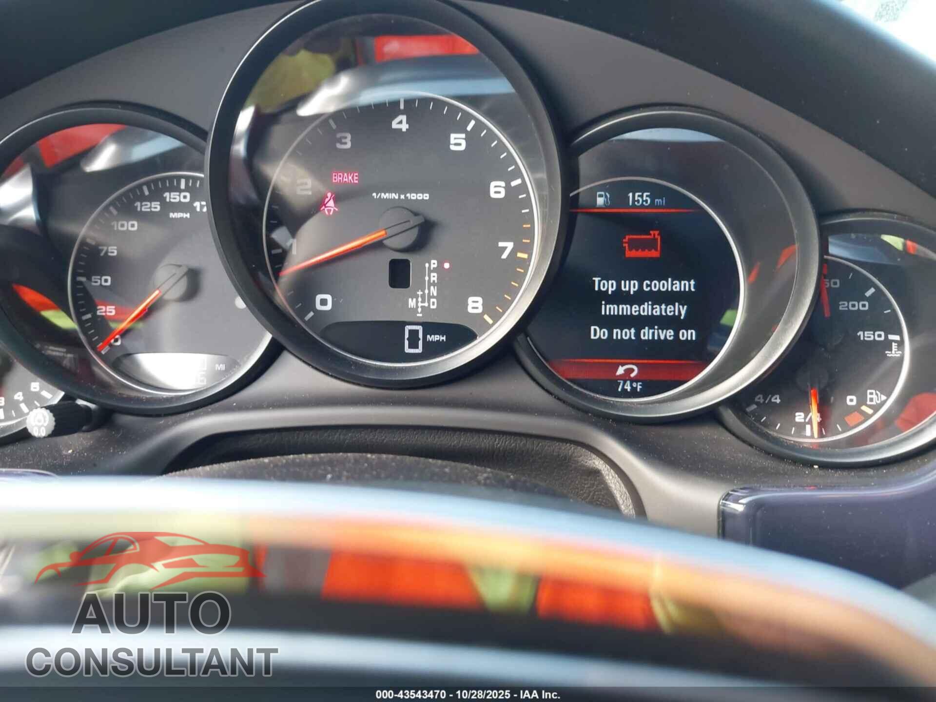 PORSCHE PANAMERA 2016 - WP0AA2A70GL007824