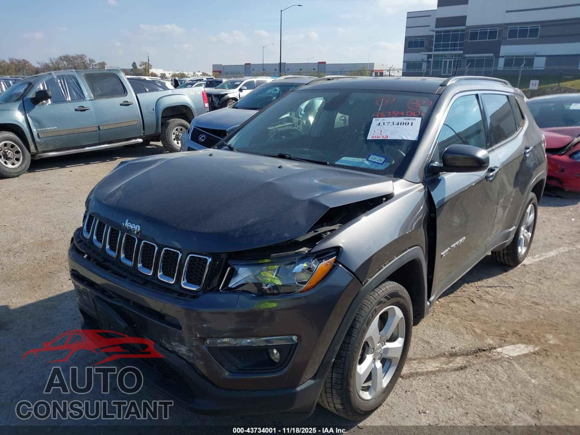 JEEP COMPASS 2020 - 3C4NJDBB2LT229330
