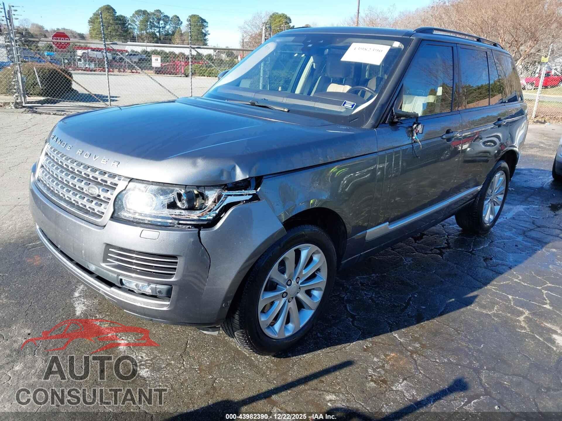 LAND ROVER RANGE ROVER 2017 - SALGS2FK7HA363715