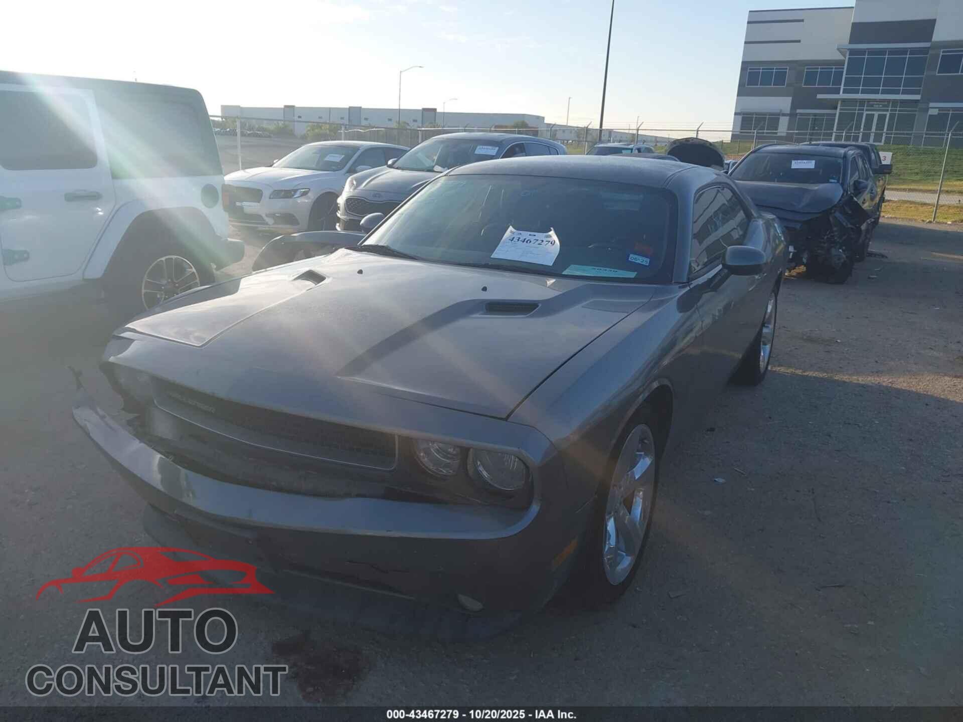 DODGE CHALLENGER 2012 - 2C3CDYAG7CH135332