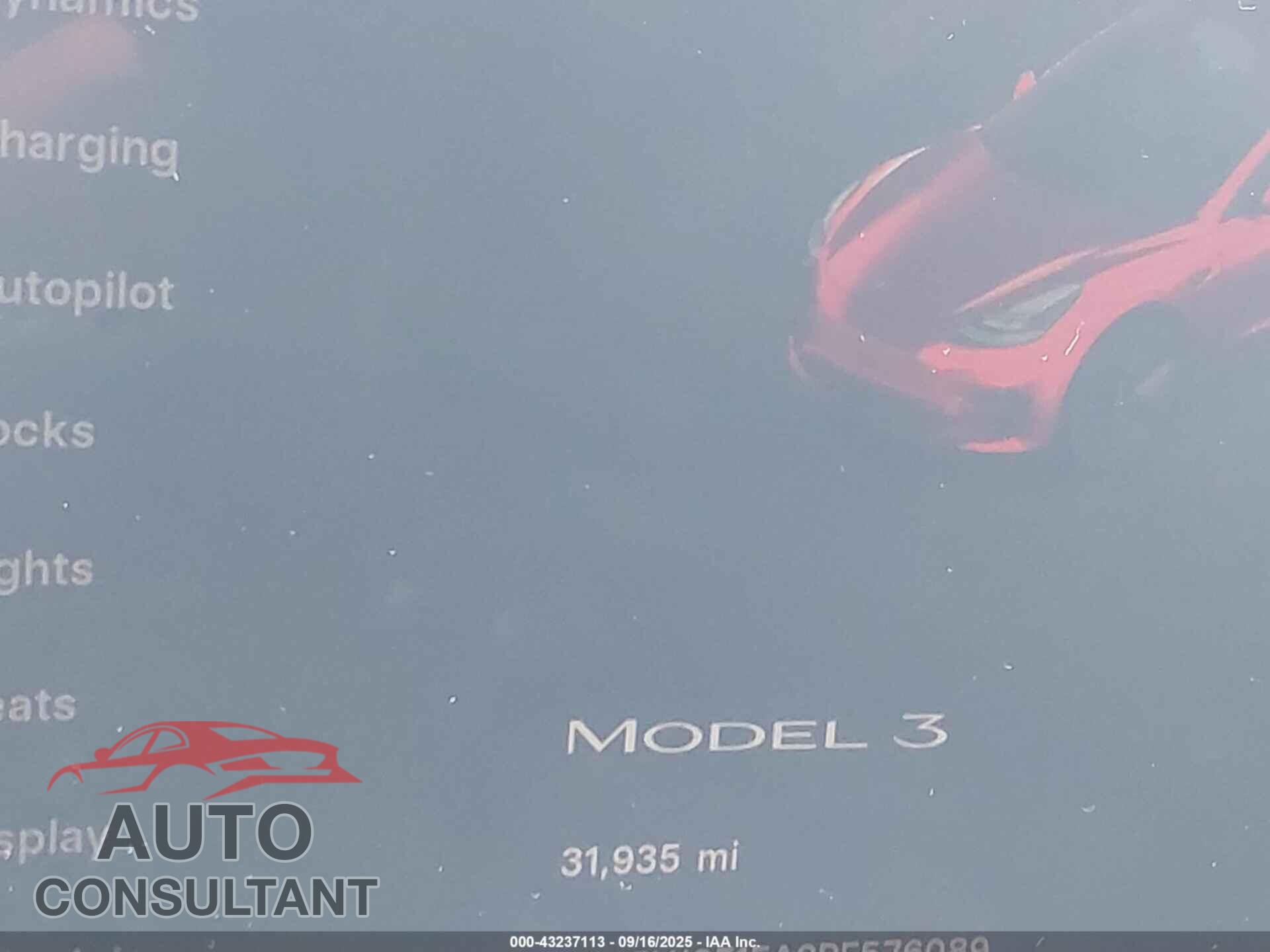 TESLA MODEL 3 2023 - 5YJ3E1EA2PF576089