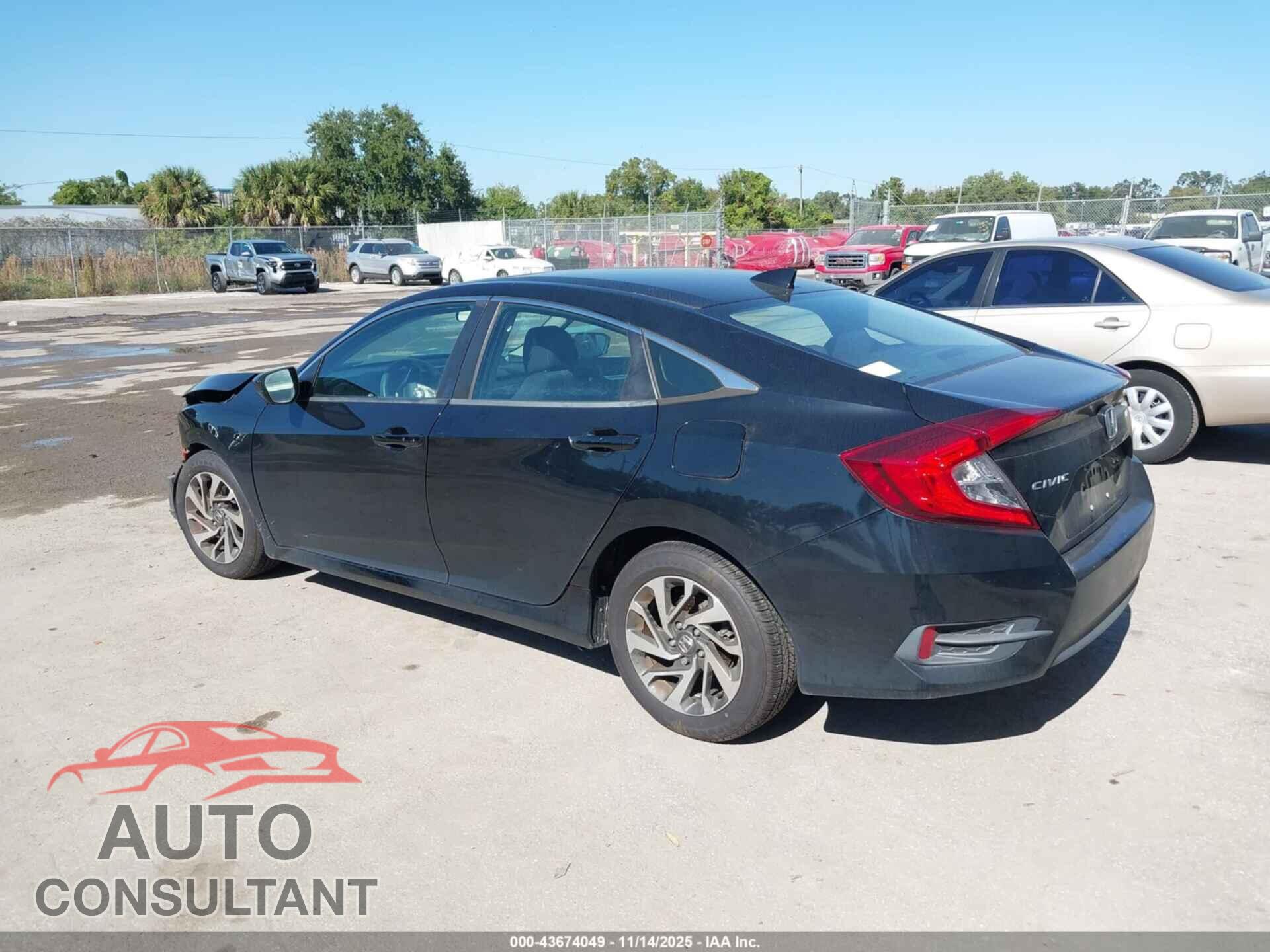HONDA CIVIC 2017 - 19XFC2F73HE045275