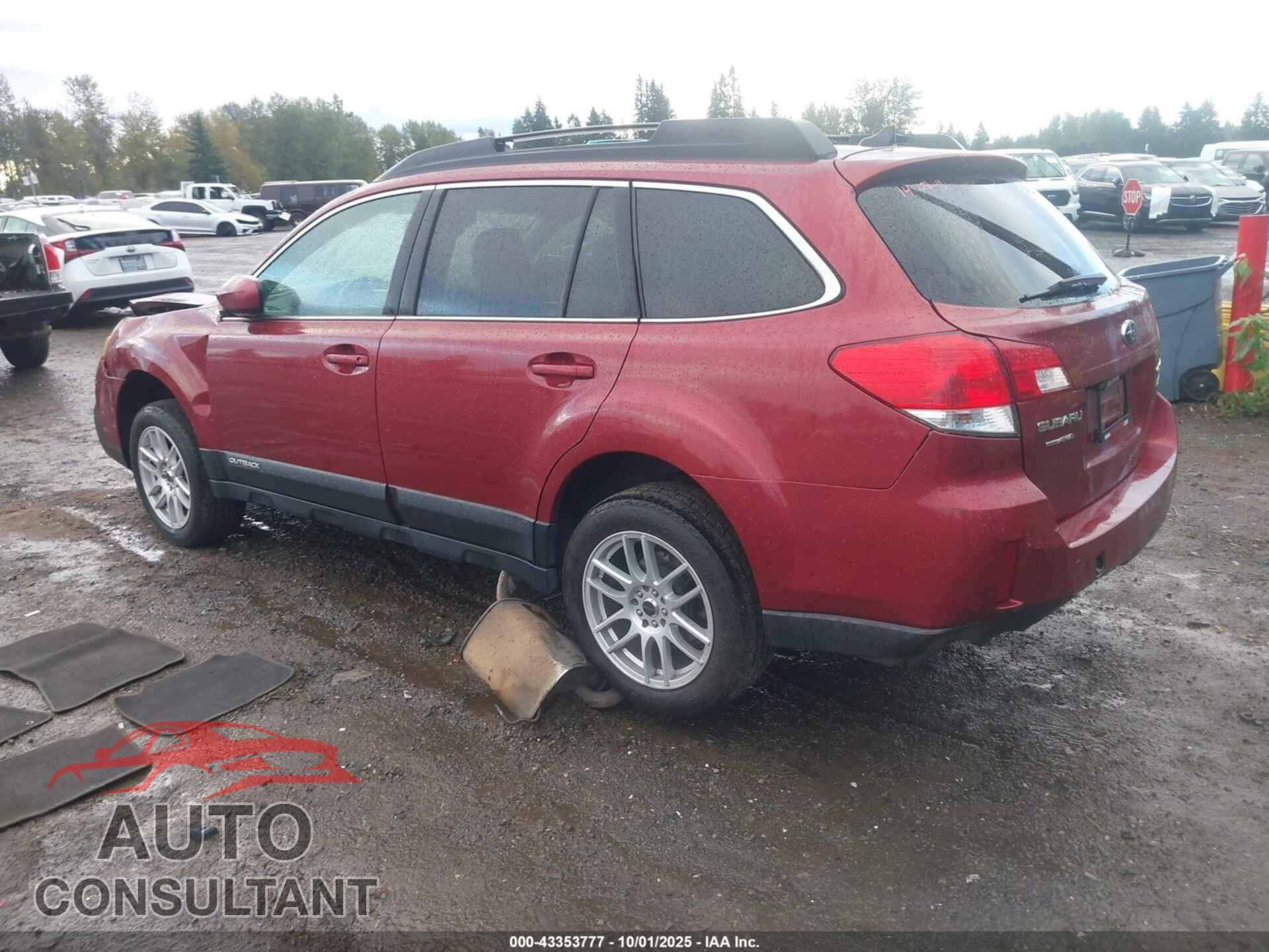 SUBARU OUTBACK 2014 - 4S4BRBLC8E3313198