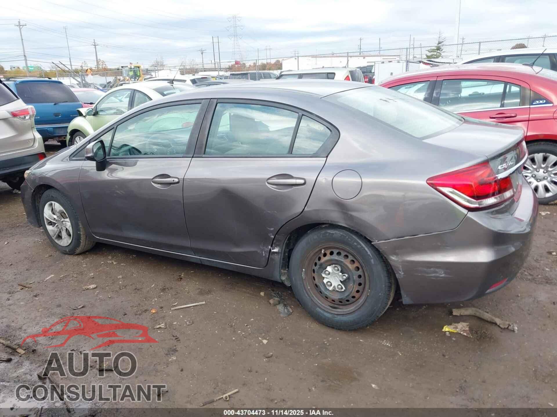 HONDA CIVIC 2013 - 19XFB2F54DE044681