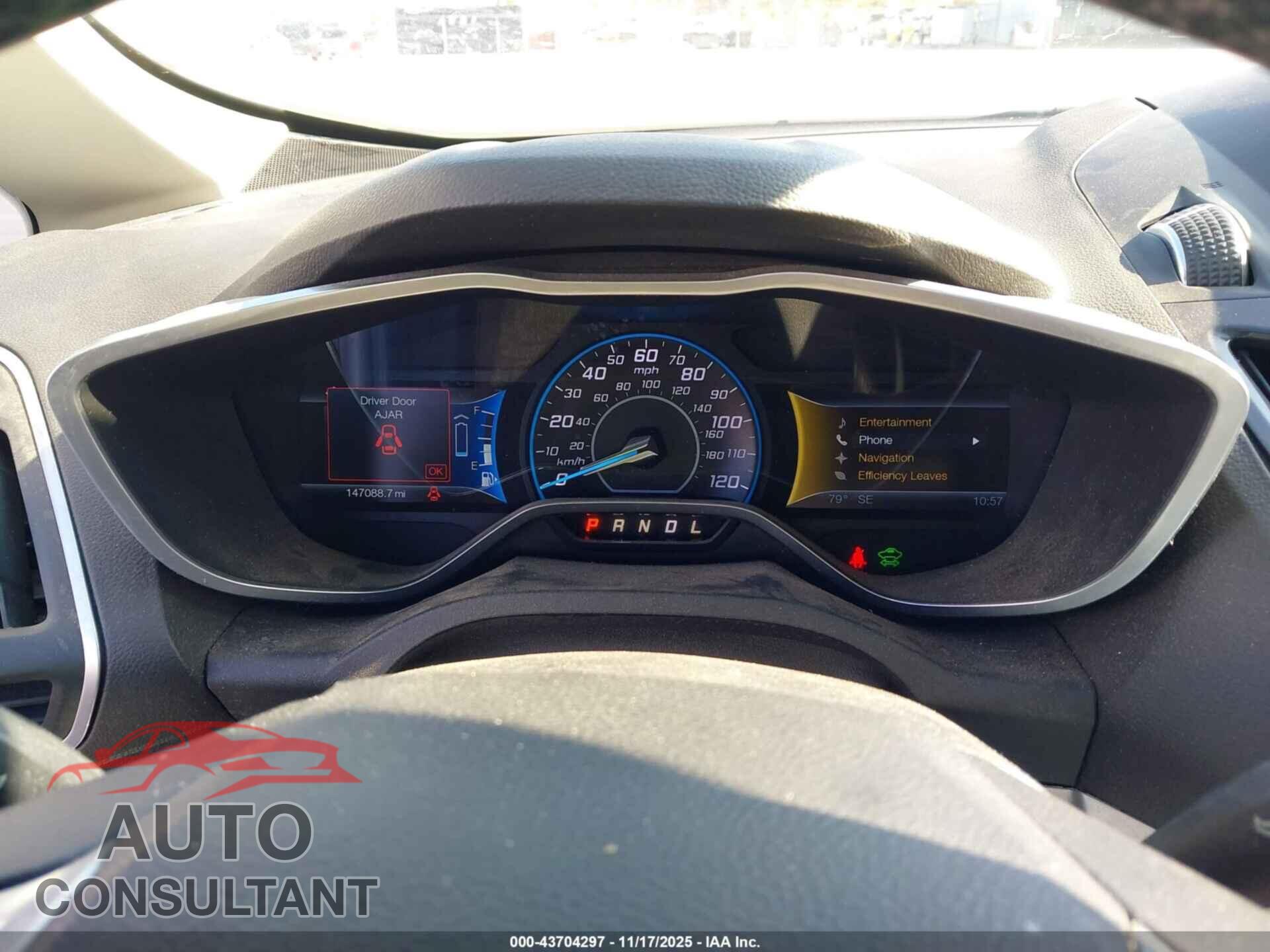 FORD C-MAX ENERGI 2013 - 1FADP5CU5DL549289