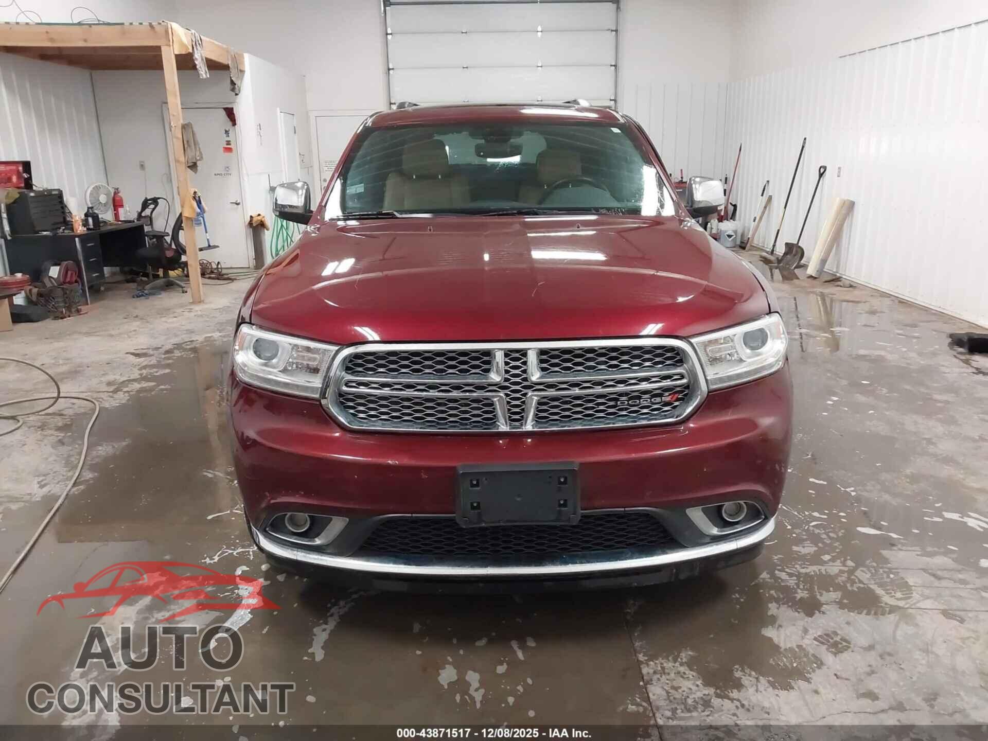 DODGE DURANGO 2017 - 1C4RDJEG6HC775310