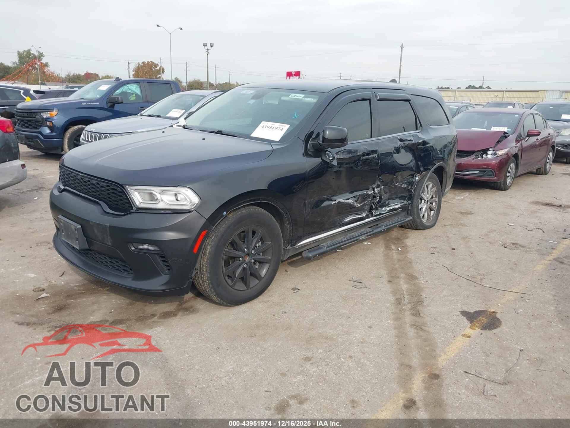 DODGE DURANGO 2021 - 1C4RDHAG2MC609035