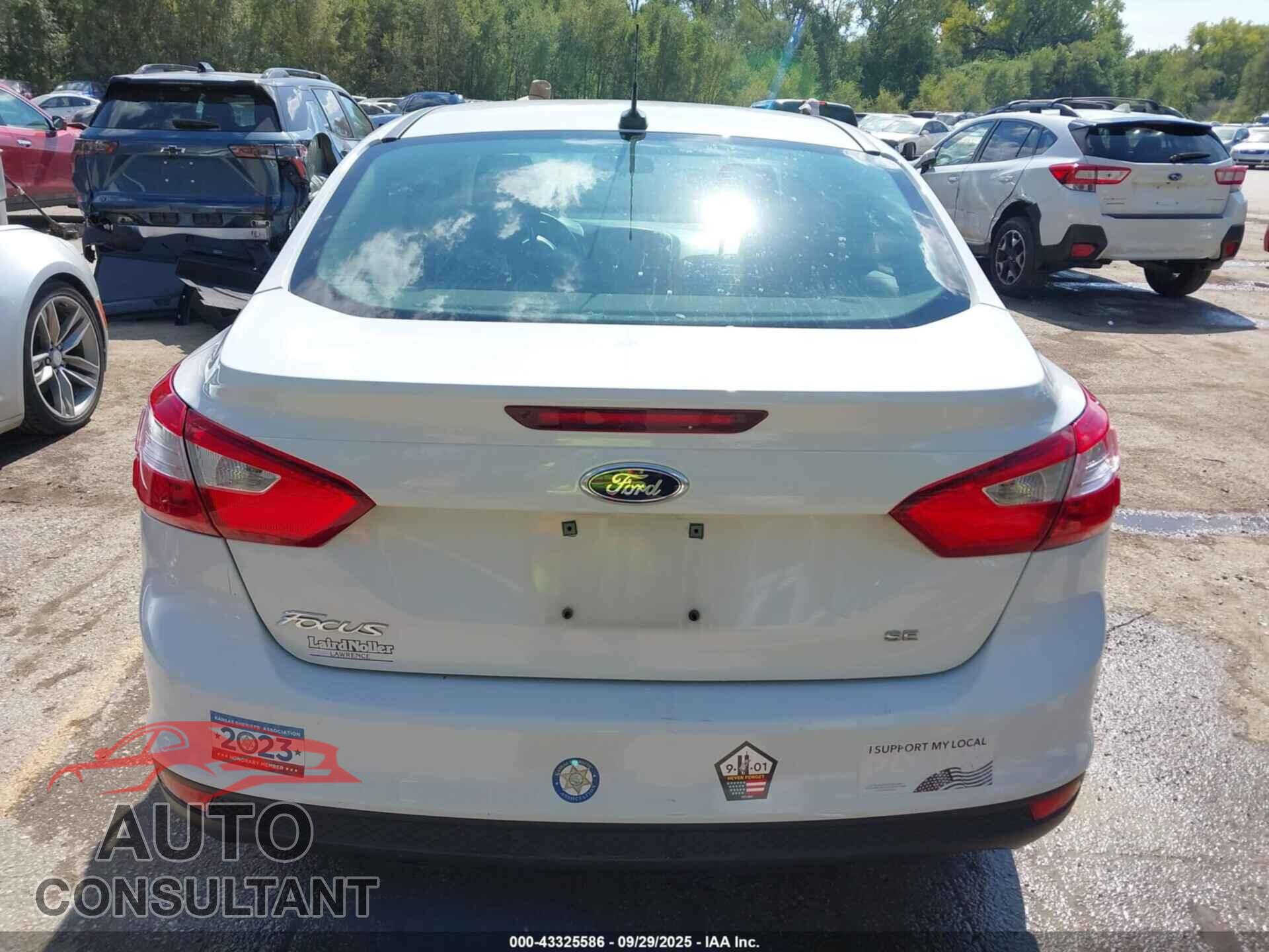 FORD FOCUS 2012 - 1FAHP3F29CL279921