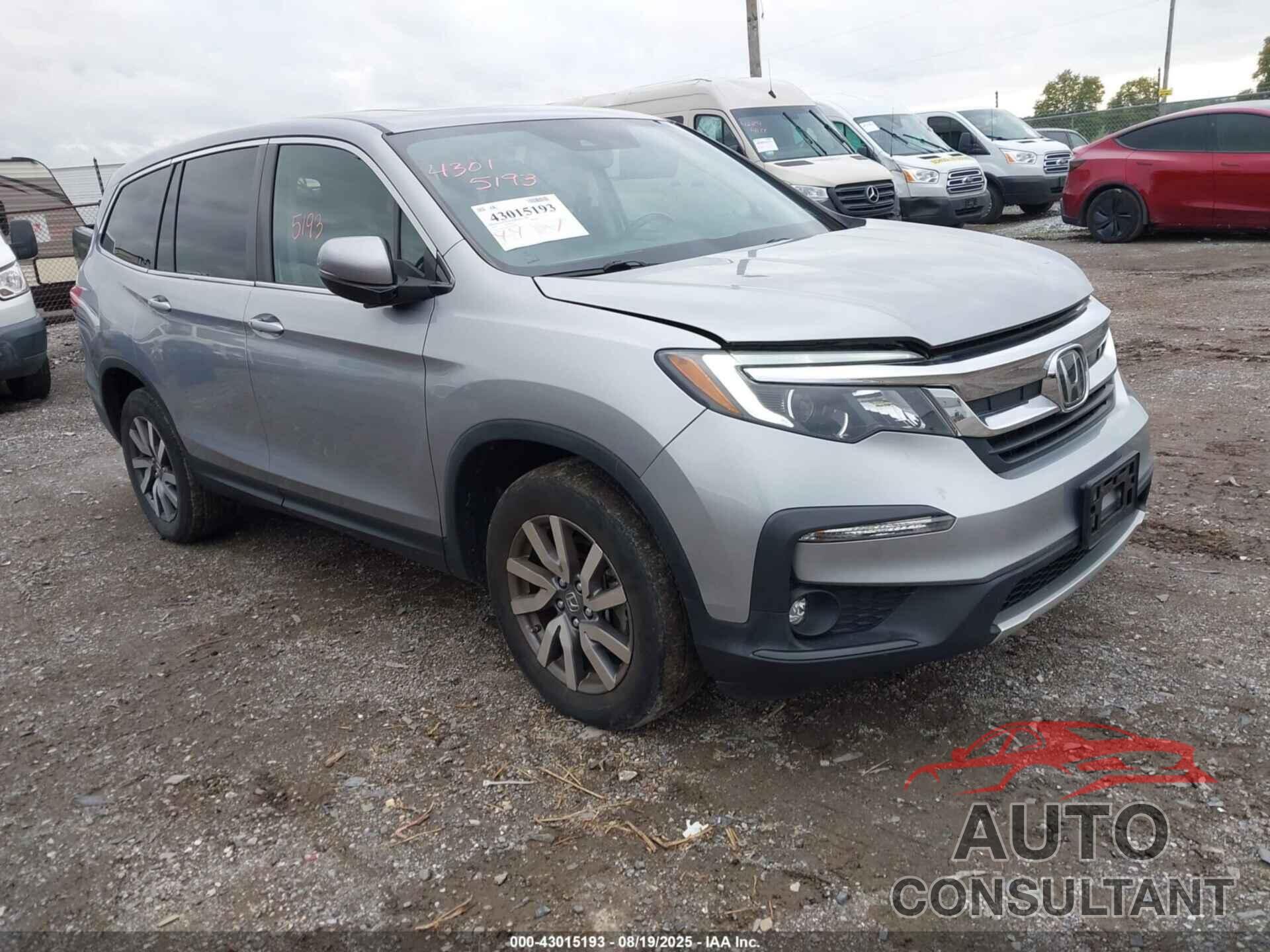 HONDA PILOT 2021 - 5FNYF6H52MB094989
