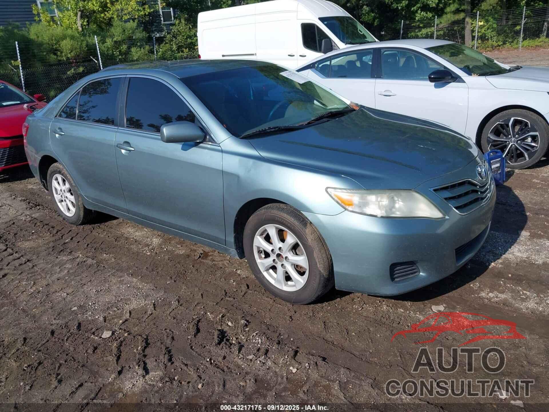 TOYOTA CAMRY 2010 - 4T1BF3EK4AU554831